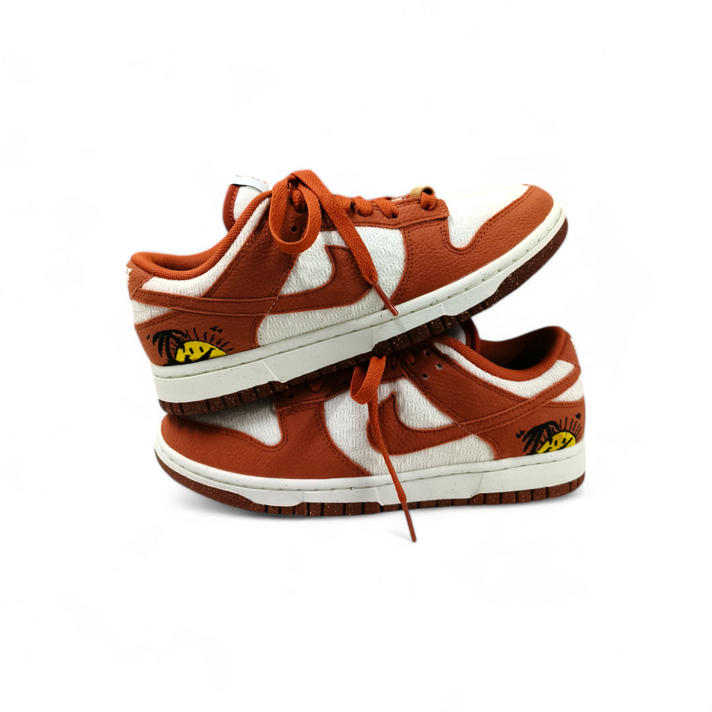 NIKE Sneaker SIZE 7.5 US DR5475-100 Lady's Orange W Dunk Low SE Sun Club Burnt Sunr Rank A