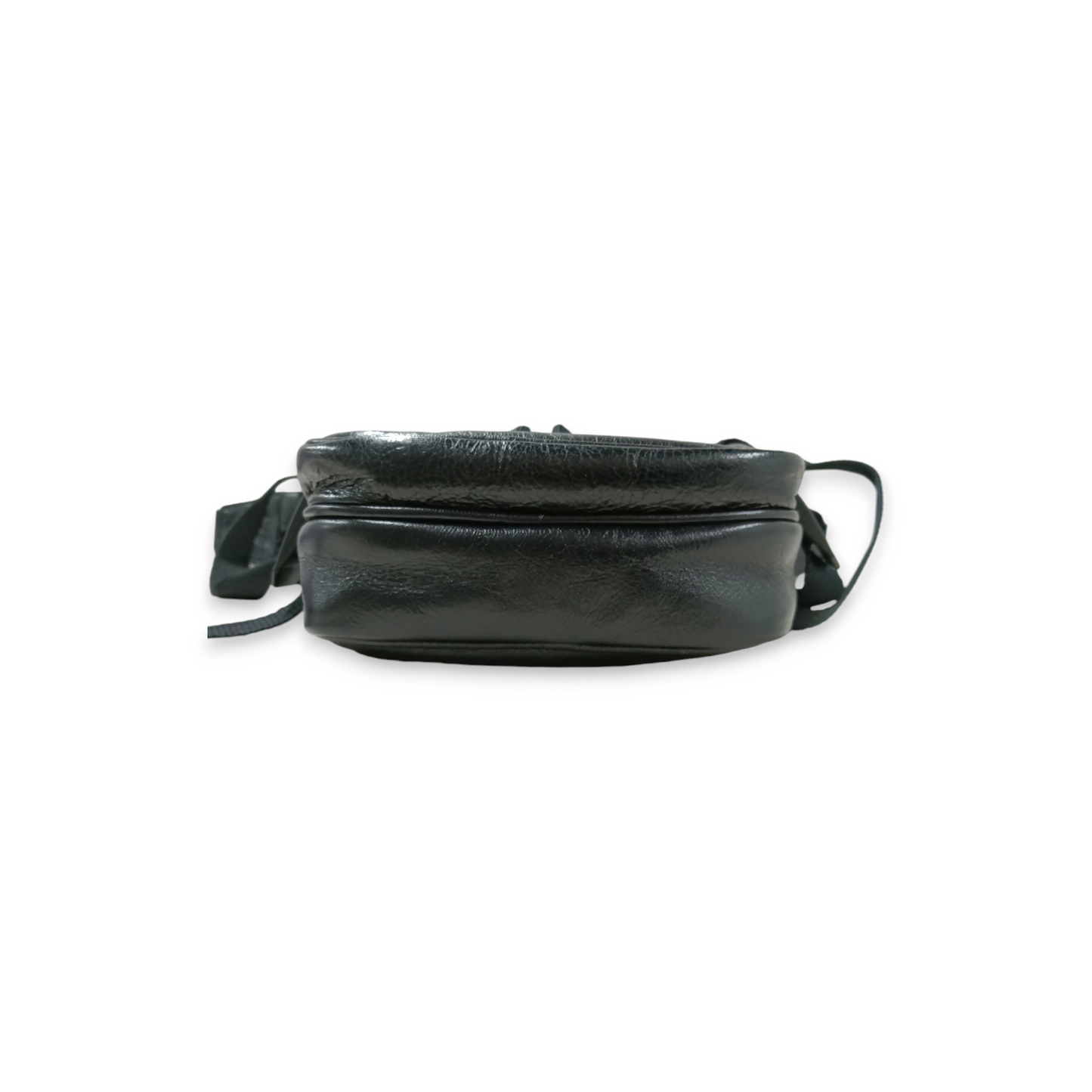 BALENCIAGA Shoulder Bag 715852 Black ARMY CROSSBODY Rank A