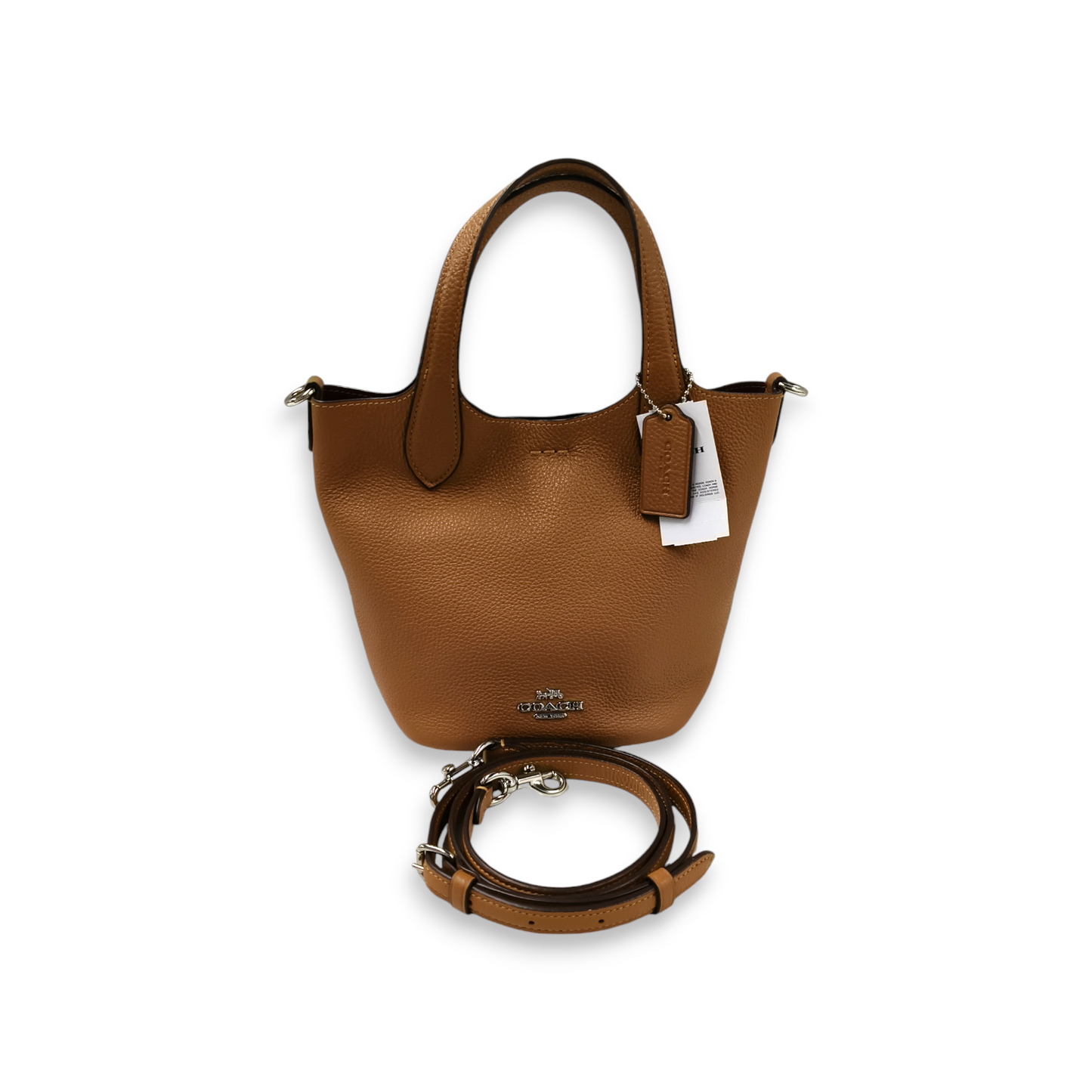 COACH 2WAY Bag CR168 Brown HANNA Rank A