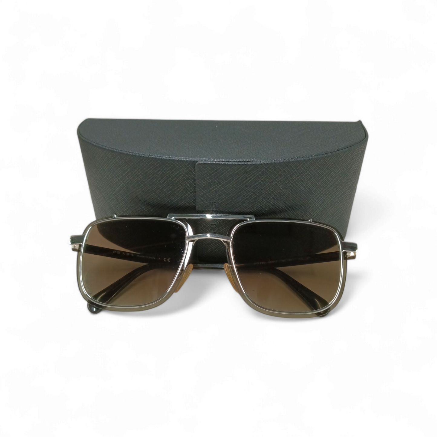 PRADA Sunglasses SPR59U Black Rank B