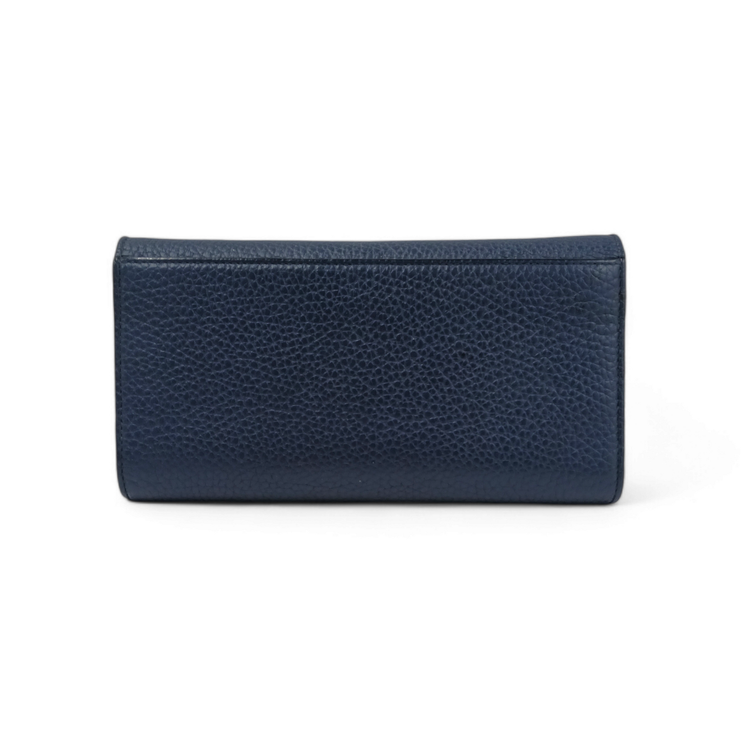 Christian Dior Wallet 24-MA-0155 Navy skyblue Rank AB