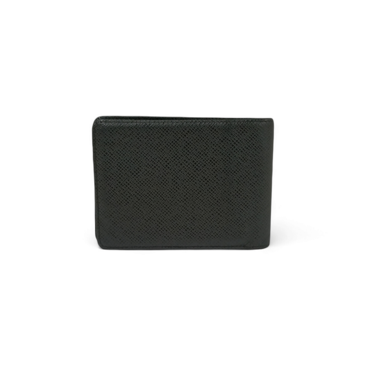 LOUIS VUITTON Wallet Taiga CA1028 Black Rank B