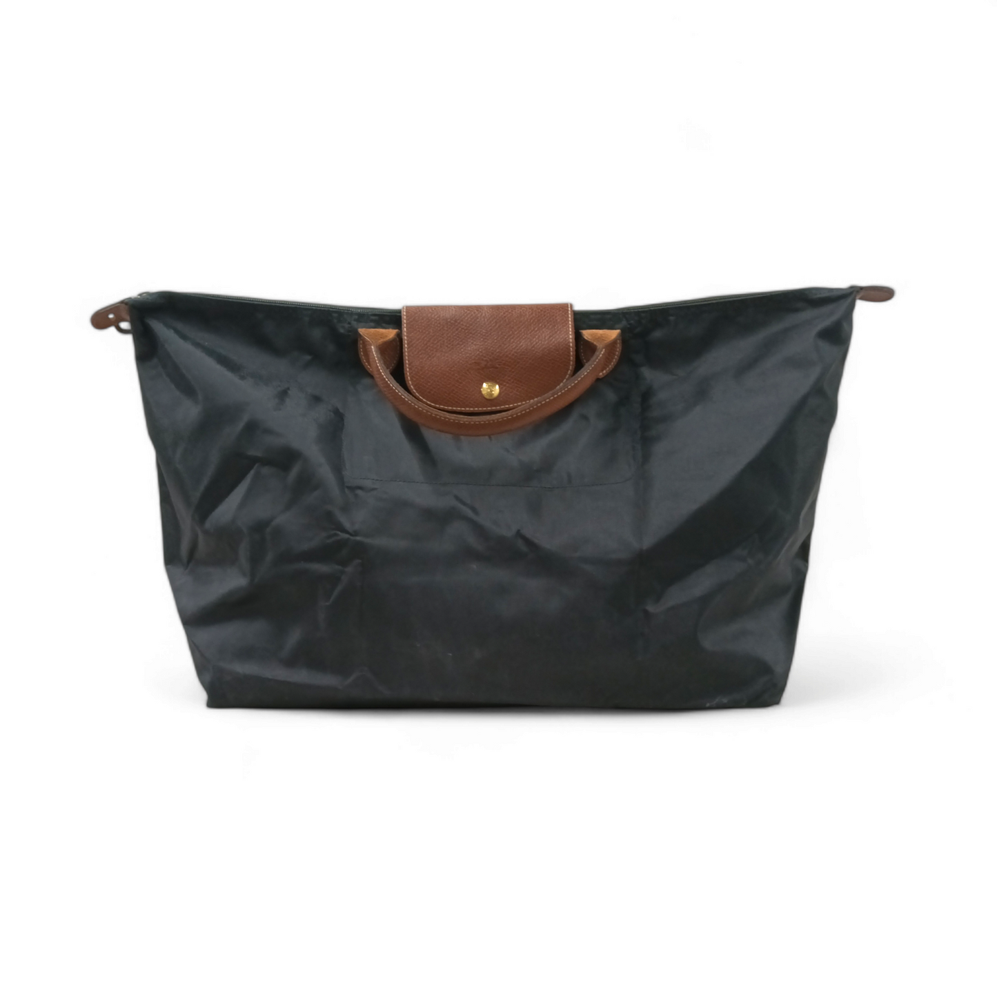 LONGCHAMP Tote Bag 1624089001 Black Stain Rank B