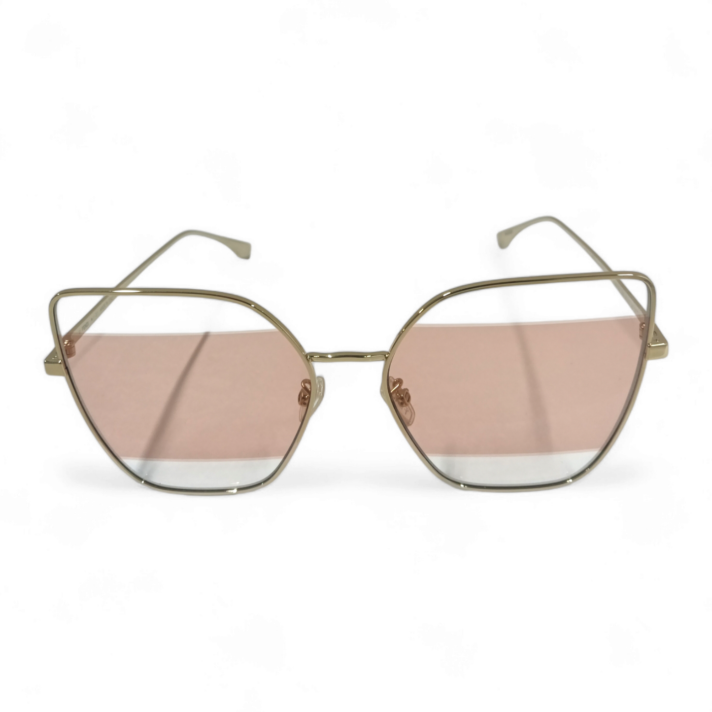 FENDI Sunglasses FE40015ZU Gold/pink Rank A