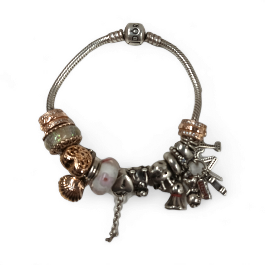 PANDORA Bracelet 14P **Stain** Rank B