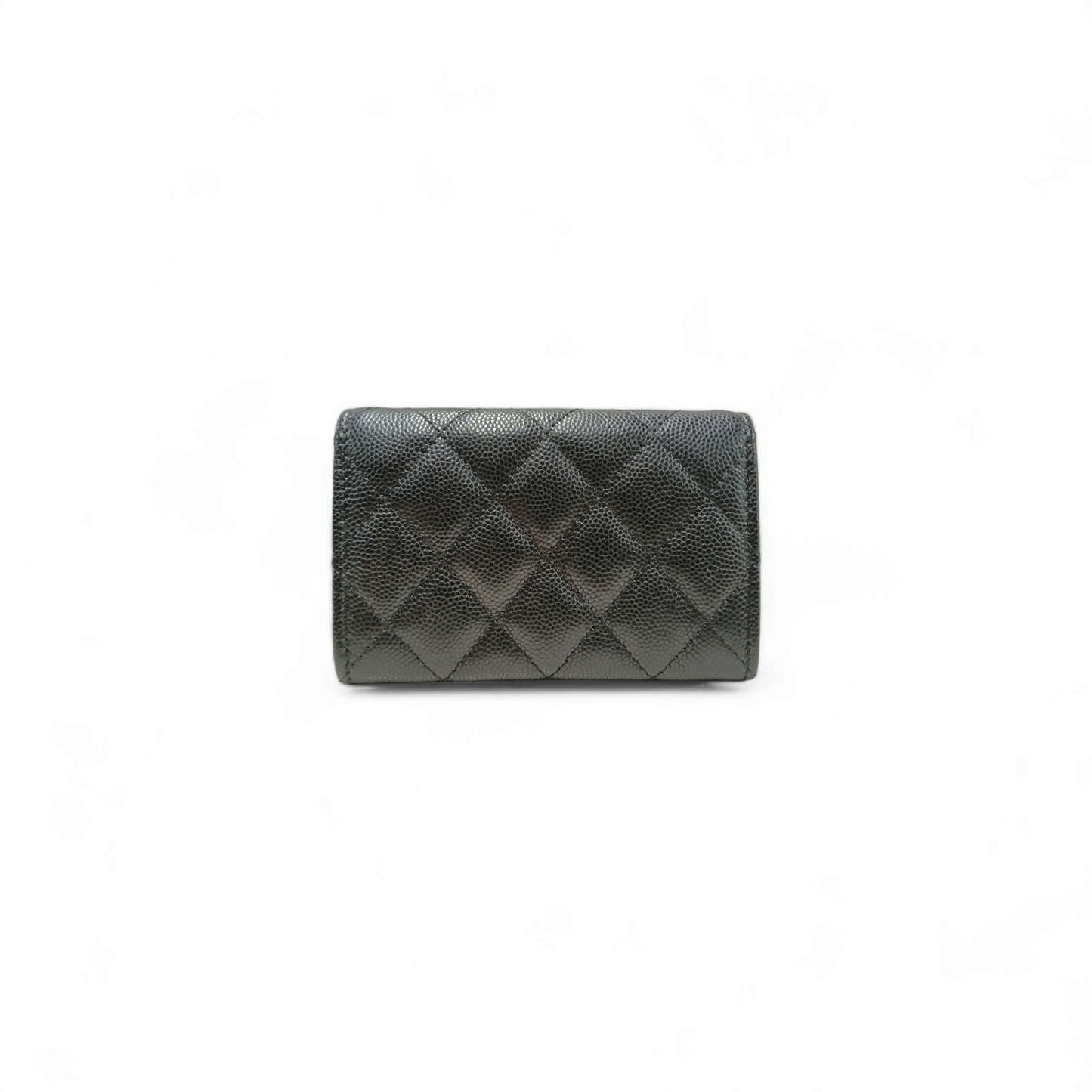 Chanel Card Case TN4A6X1C Black Small Damage Rank AB