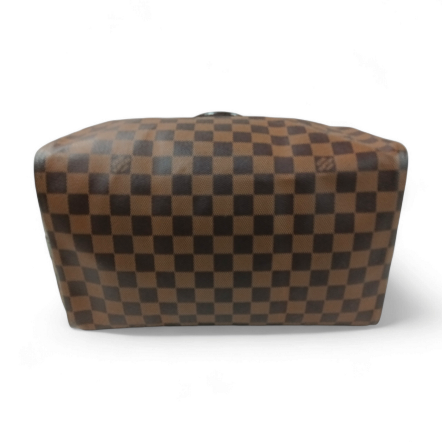 LOUIS VUITTON Boston Bag Damier N41367 MB2103 Speedy Bandouliere 30 **Stain** Brown Rank B