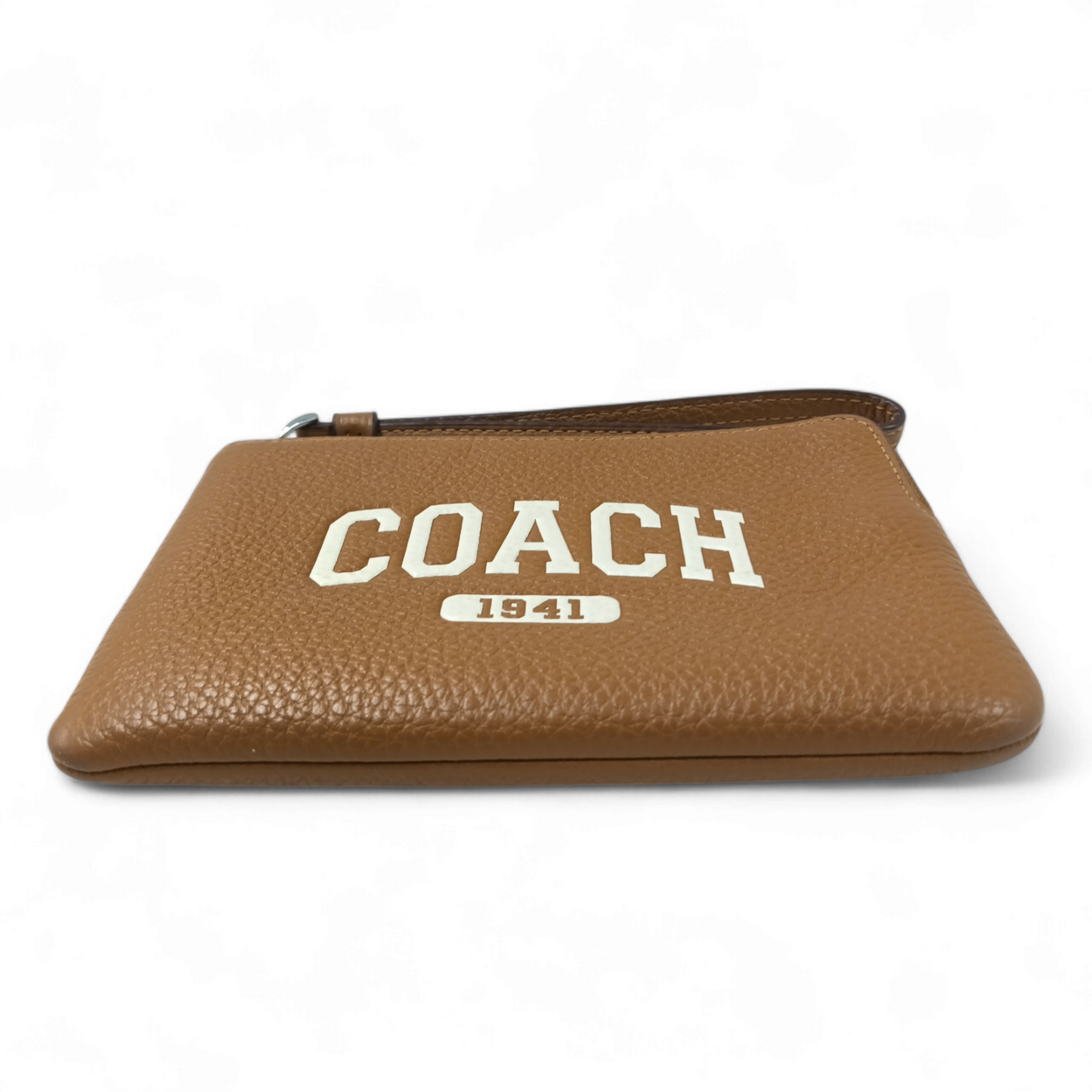 COACH Mini Pouch CR393 Brown Rank B