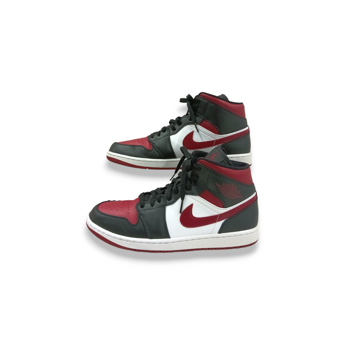 NIKE SNEAKER 11 US 554724-066 MENS Burgundy/Black/White  Air Jordan 1 MID Rank A