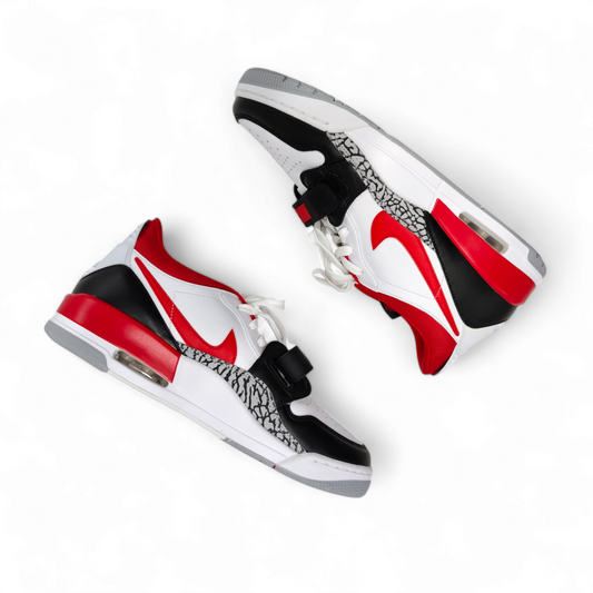 NIKE Sneaker Size 12US CD7069-160 Mens White/Red Rank A