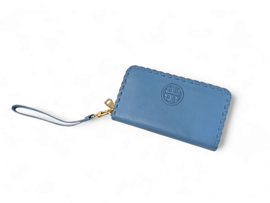 TORY BURCH Wallet 40855 Blue Stain Rank B