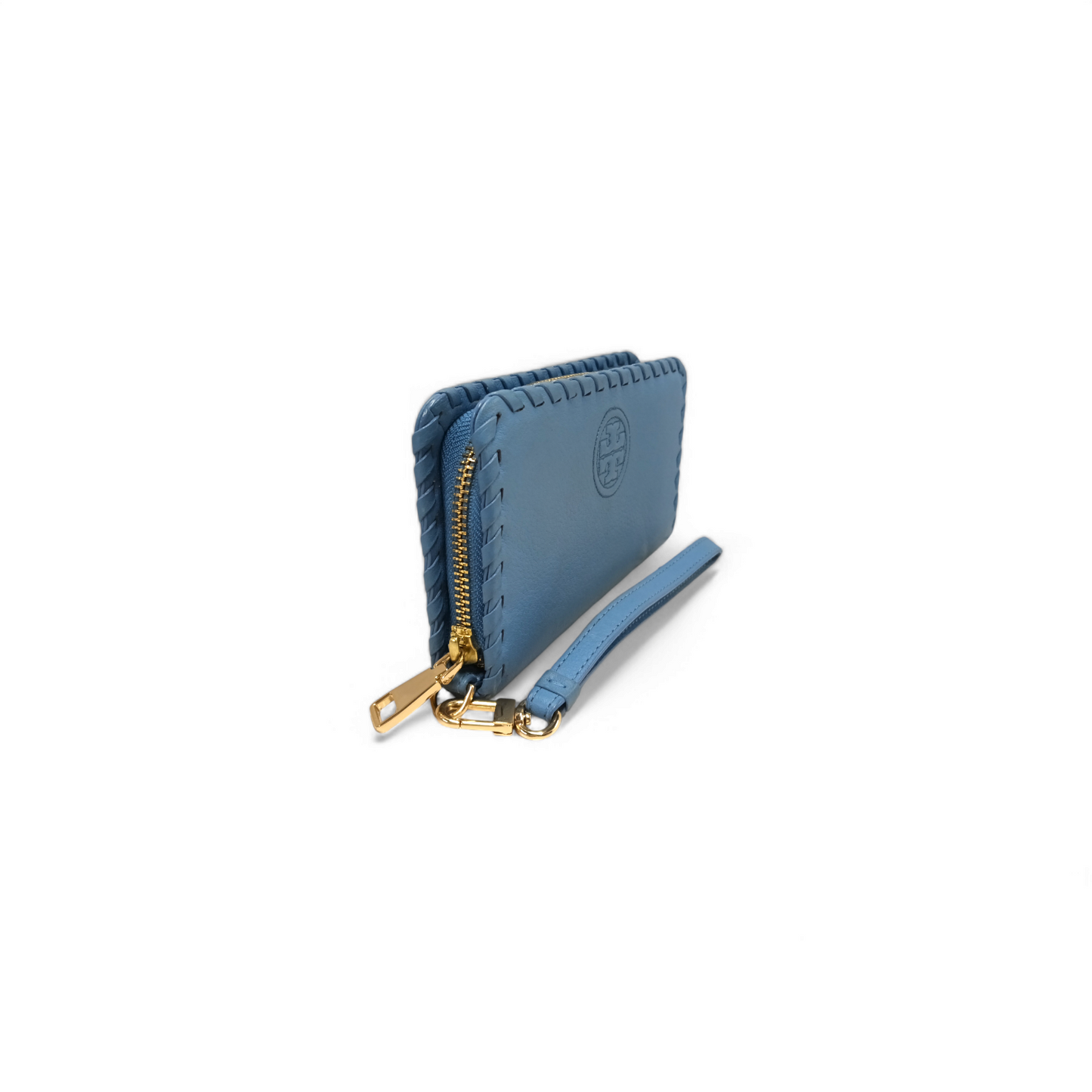 TORY BURCH Wallet 40855 Blue Stain Rank B