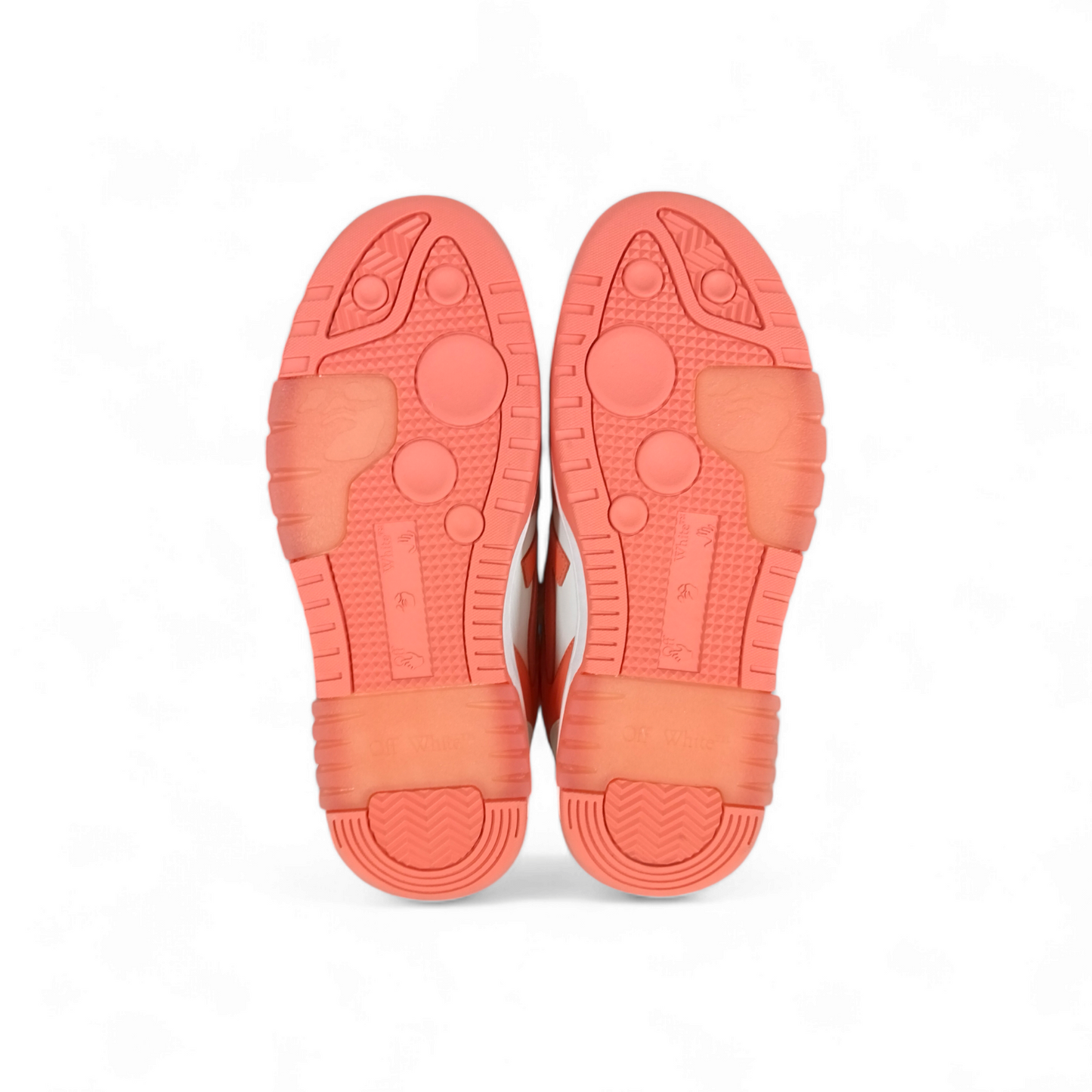 OFFWHITE Sneaker SIZE 39 *Stain* Orange/White Rank AB