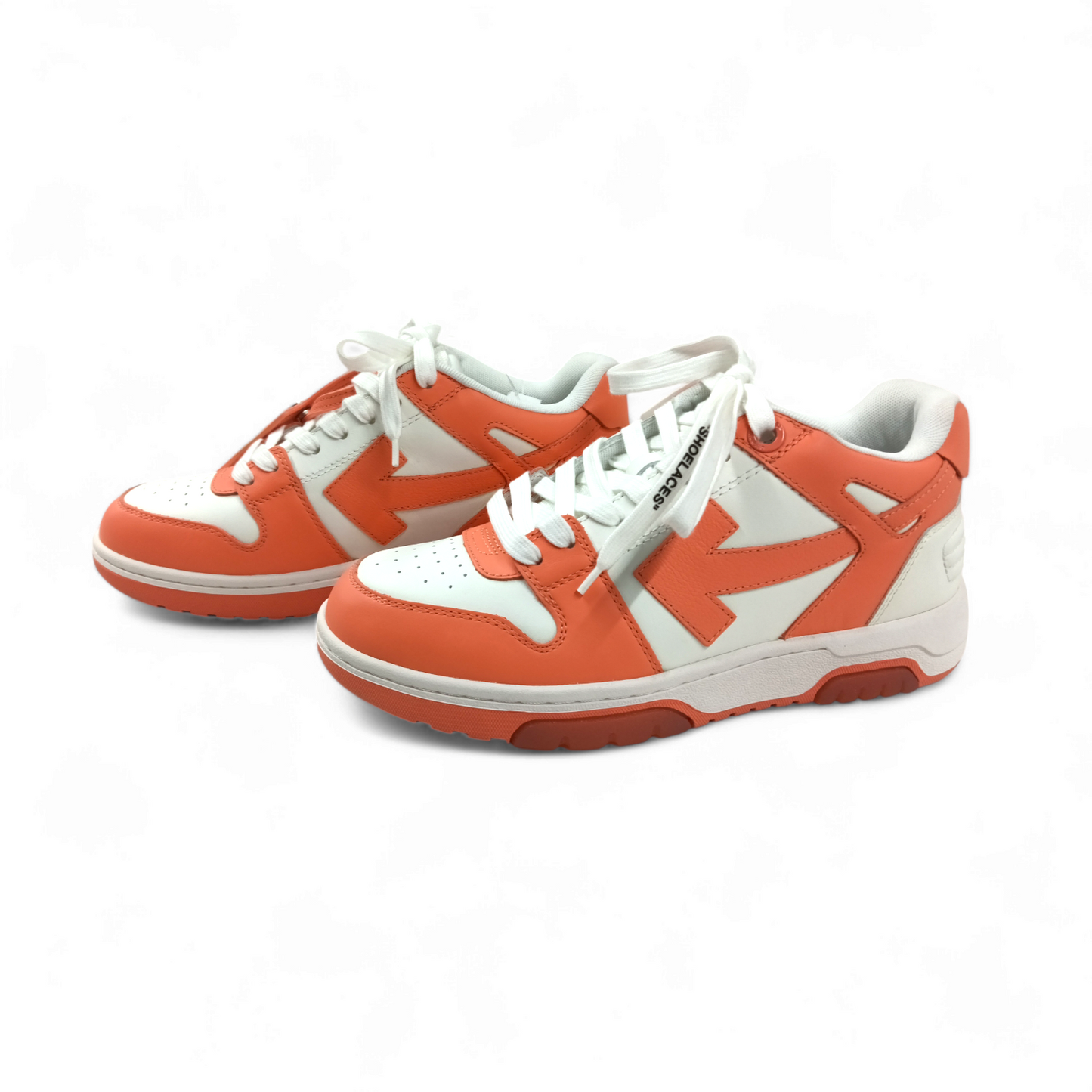 OFFWHITE Sneaker SIZE 39 *Stain* Orange/White Rank AB