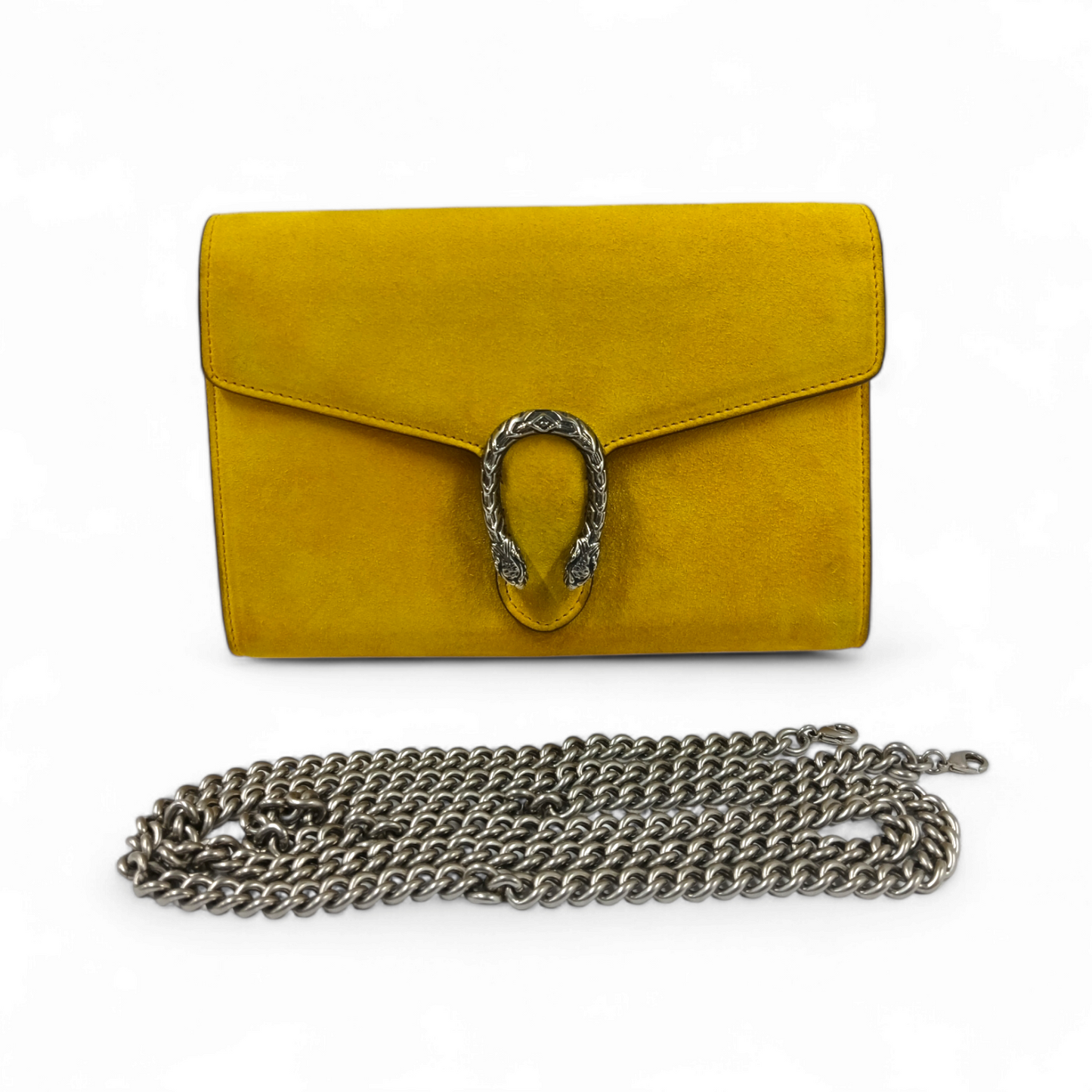 GUCCI Shoulder Bag Dionysus 4012312184 Yellow Rank B