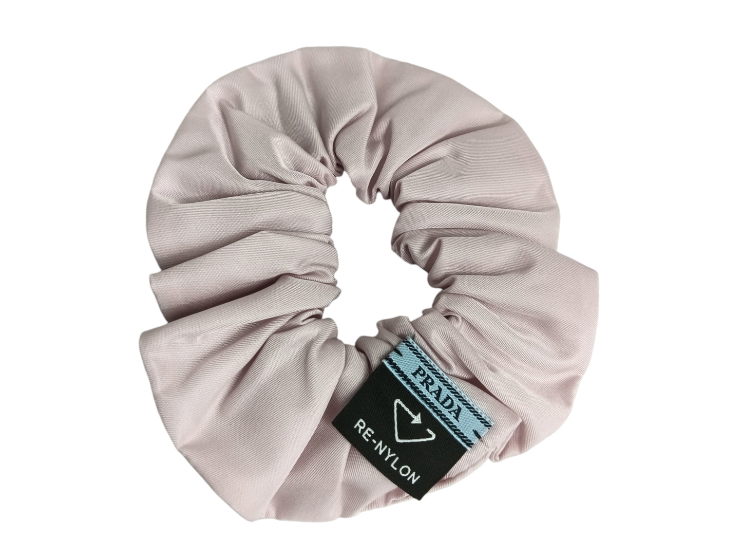 PRADA PINK HAIR TIE RE-NYLON (RANK A)