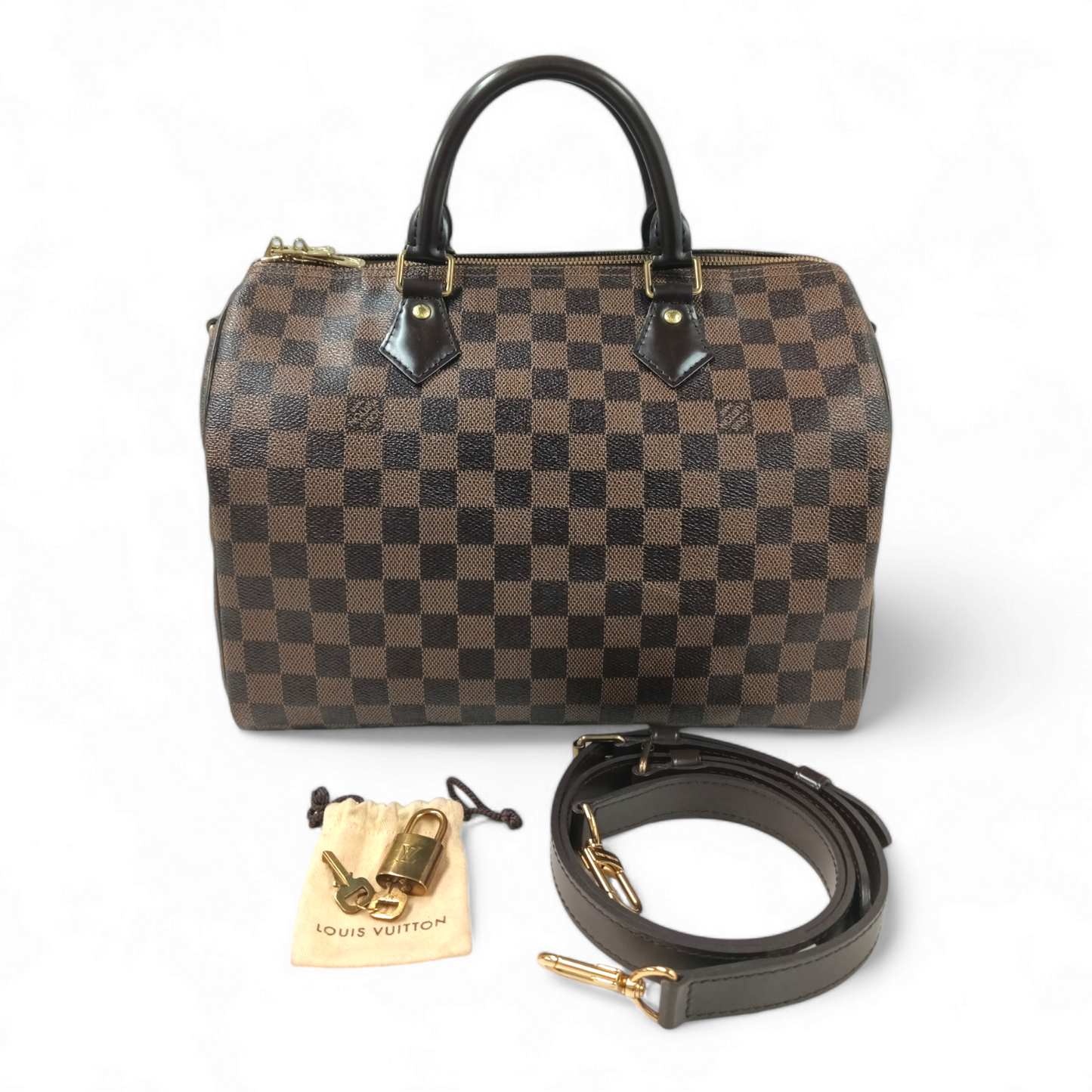 LOUIS VUITTON Bag N41367 Brown Rank A