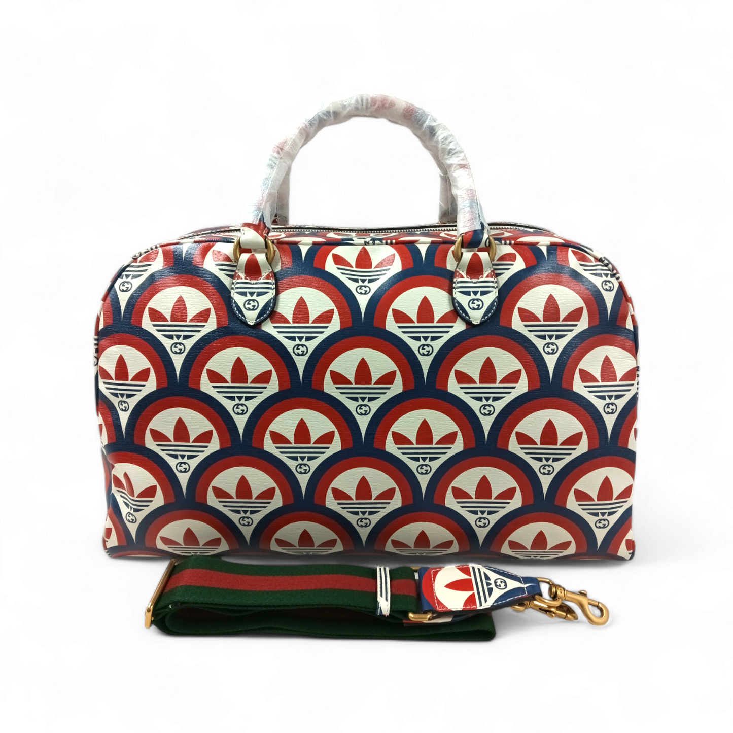 GUCCI Boston Bag Unused Item Multi Color Adidas 702422 493075