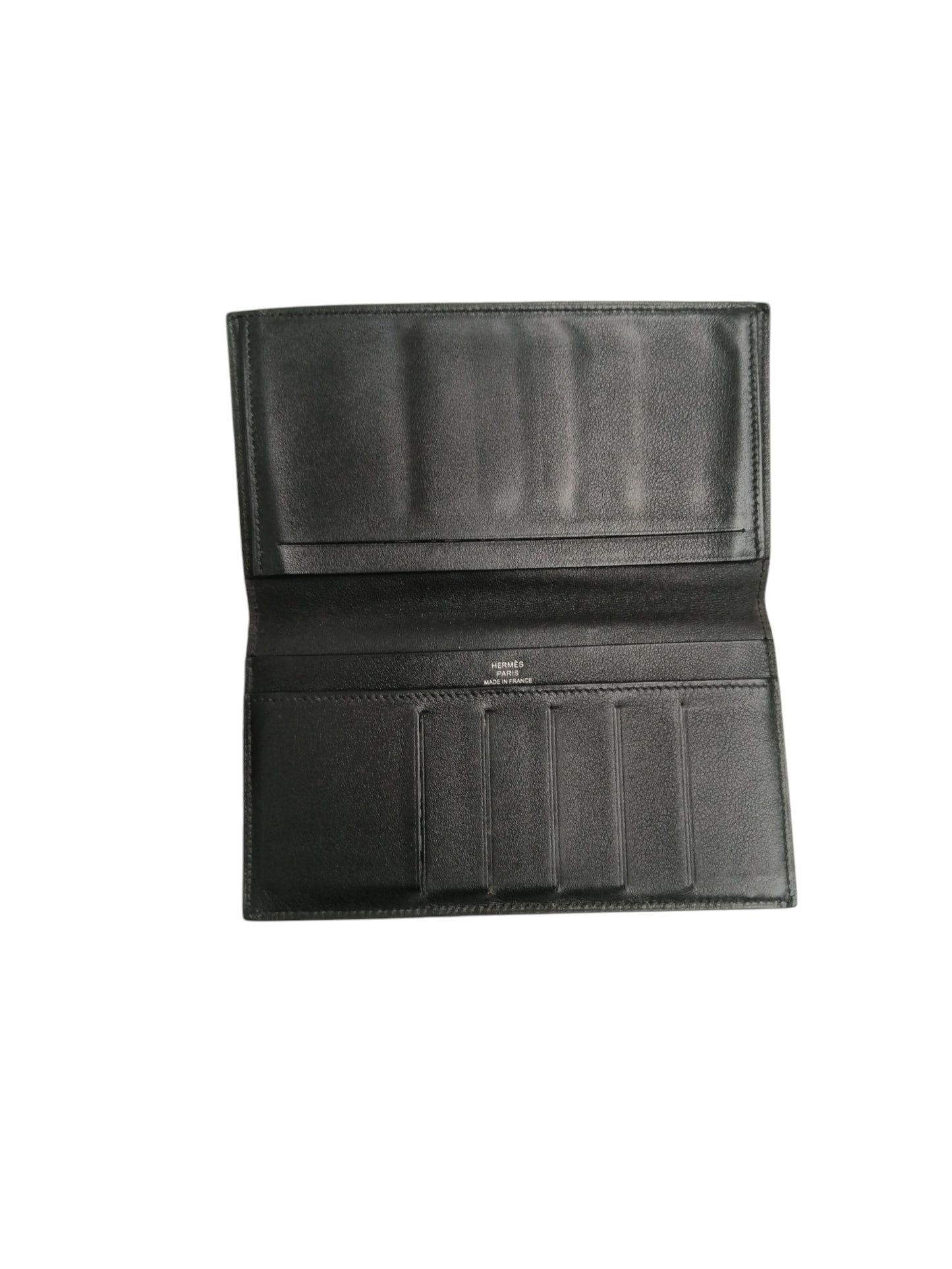 HERMES LONG WALLET CITIZEN TWILL LONG BLACK T AM 003 UH 2016