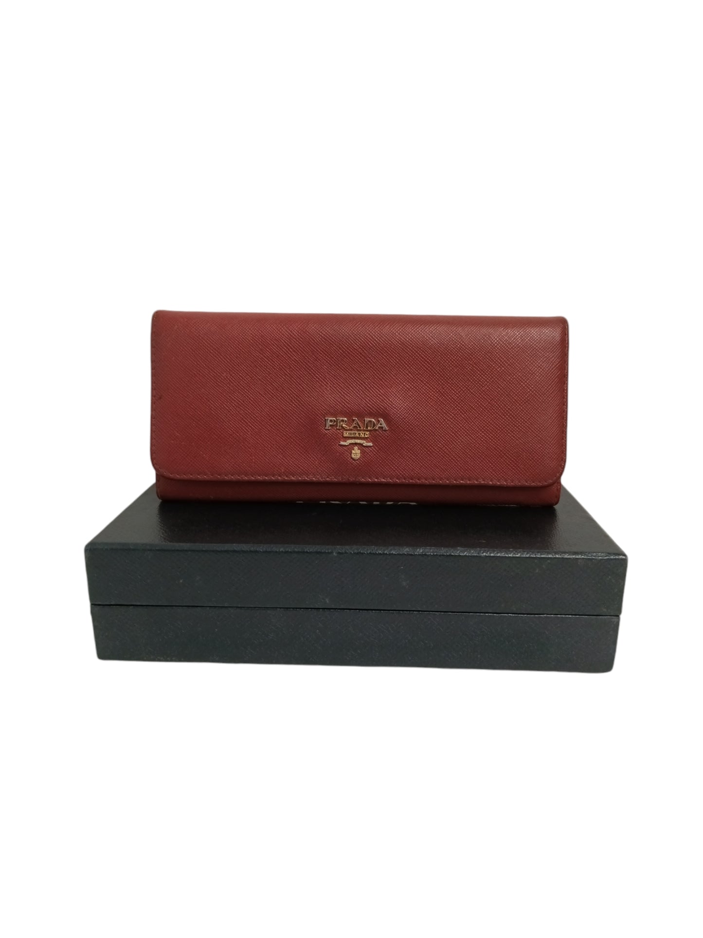PRADA WALLET 1M1132 RAD DAMAGE/STAIN RANK(C)