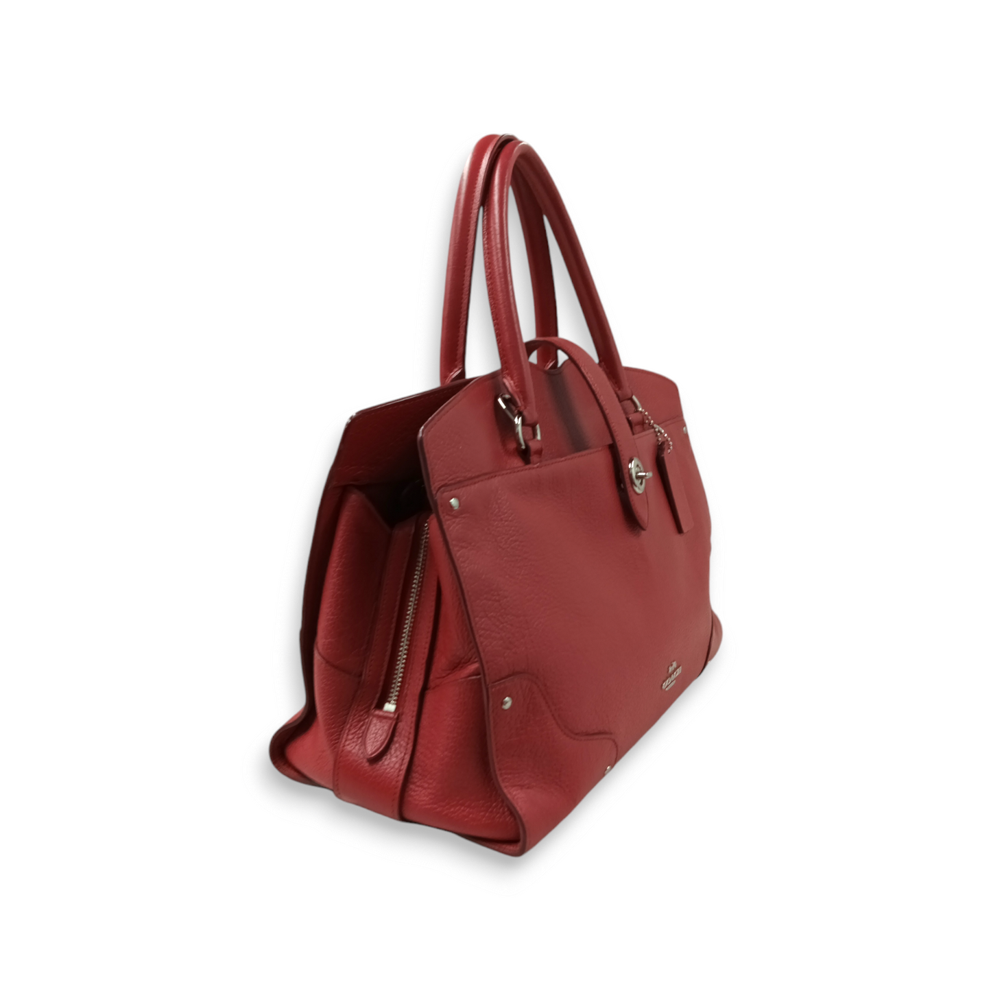 COACH 2WAY Bag F37167 Red Rank B