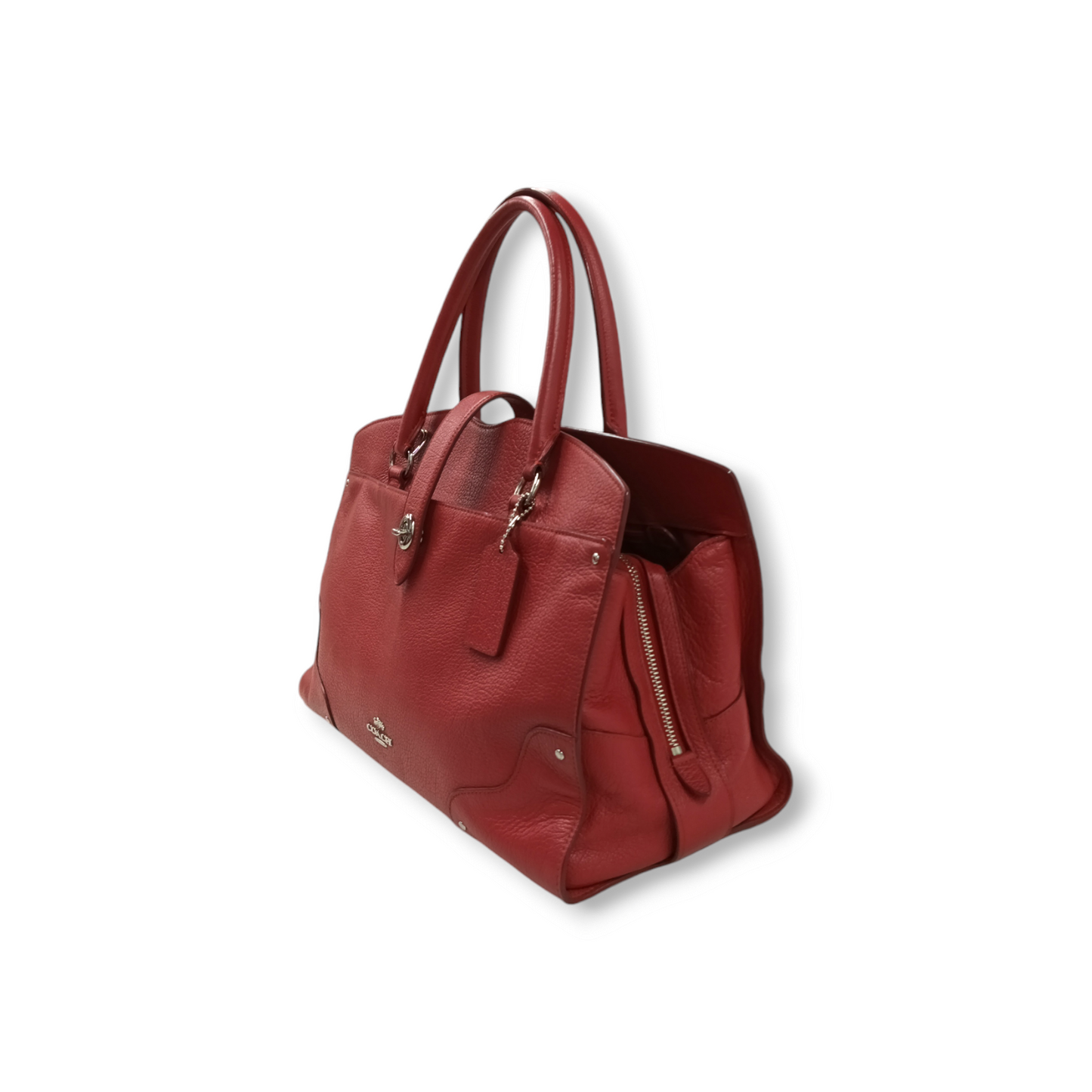 COACH 2WAY Bag F37167 Red Rank B