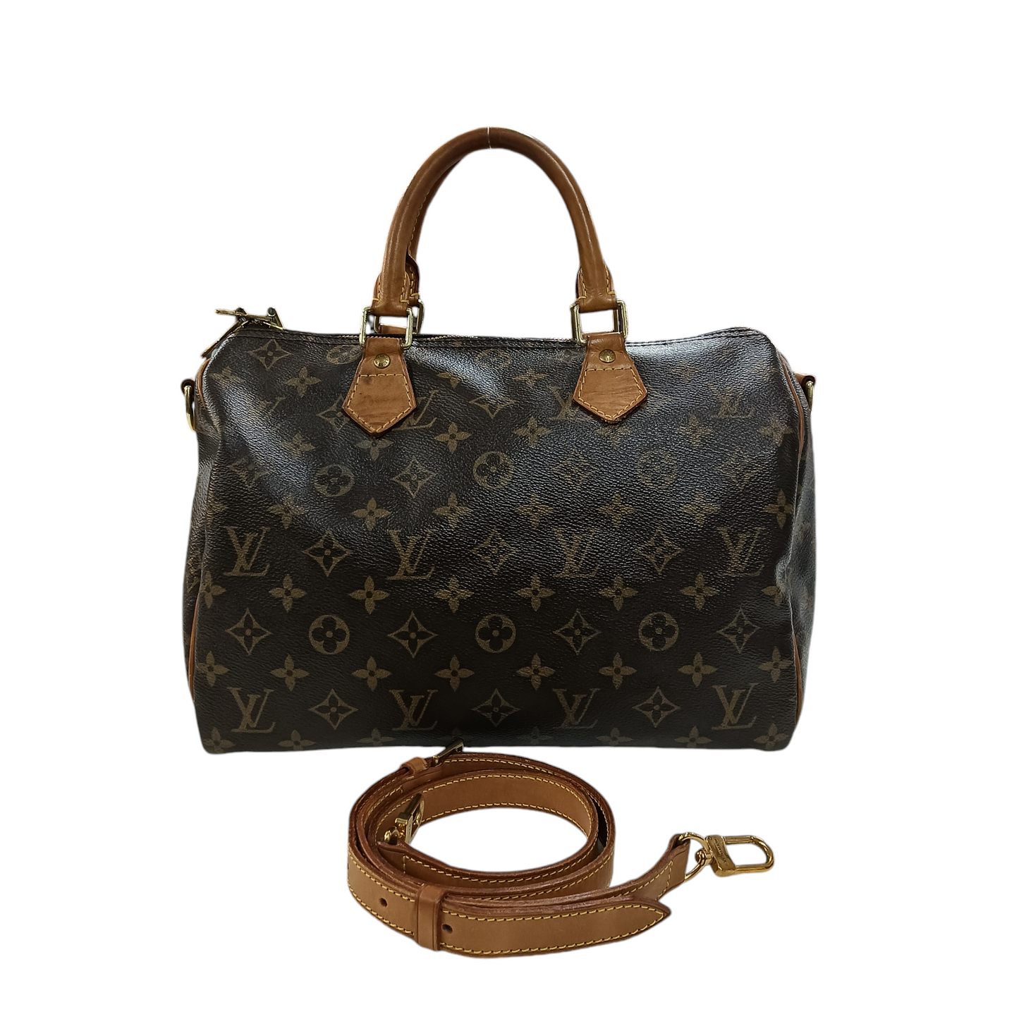 LOUIS VUITTON 2WAY Bag Speedy 30 Bandouliere