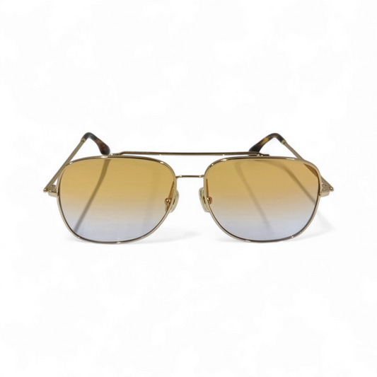 Victoria Beckhem Sunglasses VB215S Gold/Brown Rank B