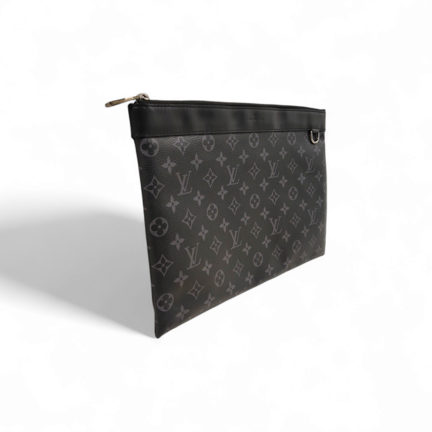 LOUIS VUITTON Clutch Bag M62291 Black TN2158 Rank B