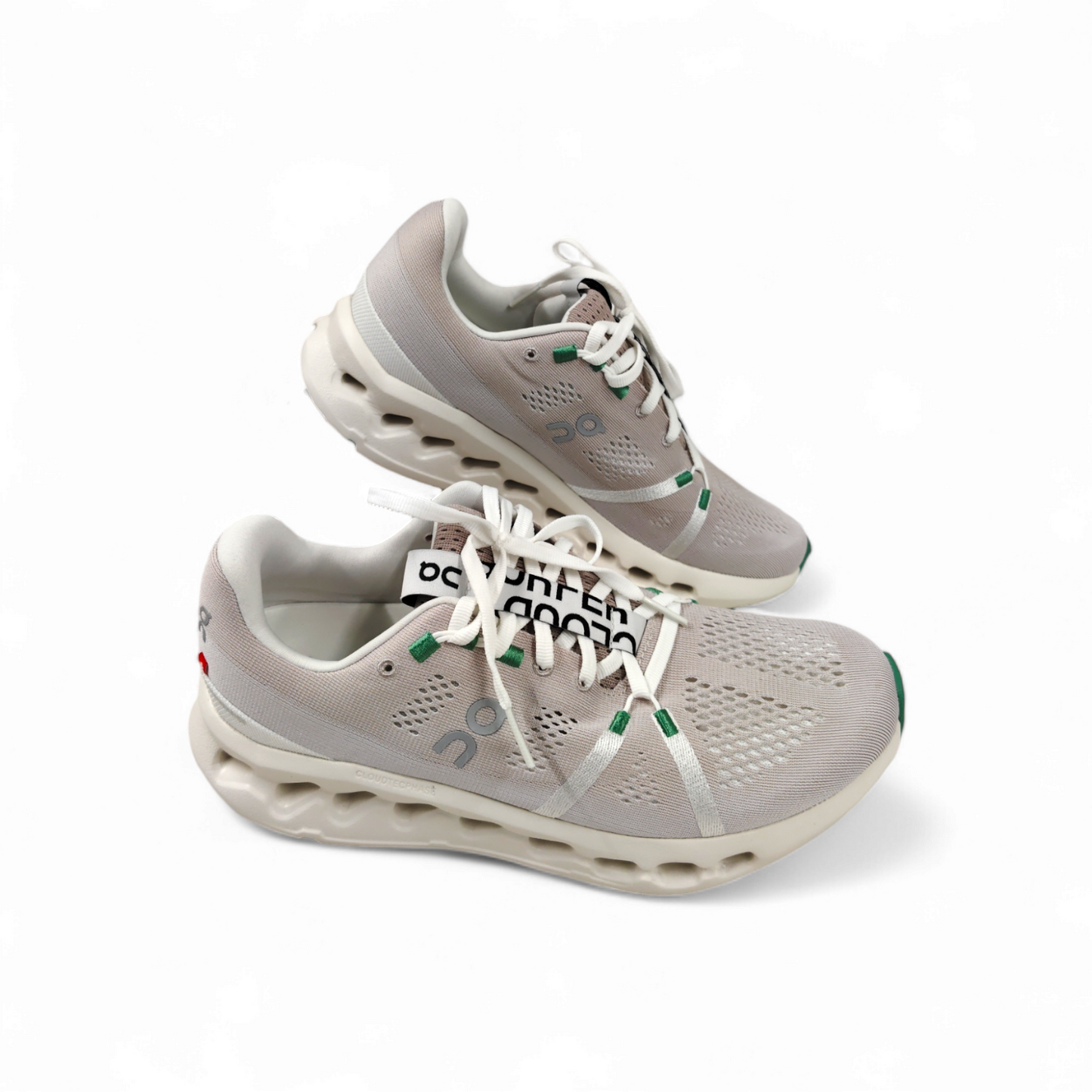 On Cloud Sneaker SIZE 9.5W Cloudsurfer Lady's Ivory Rank A