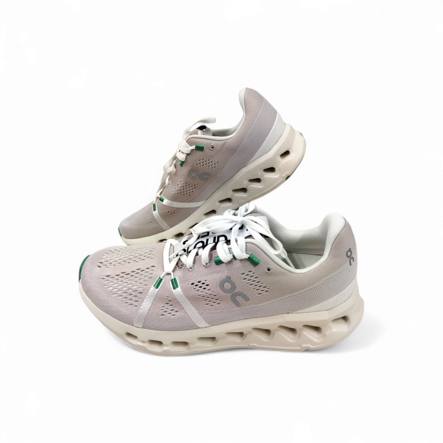 On Cloud Sneaker SIZE 9.5W Cloudsurfer Lady's Ivory Rank A