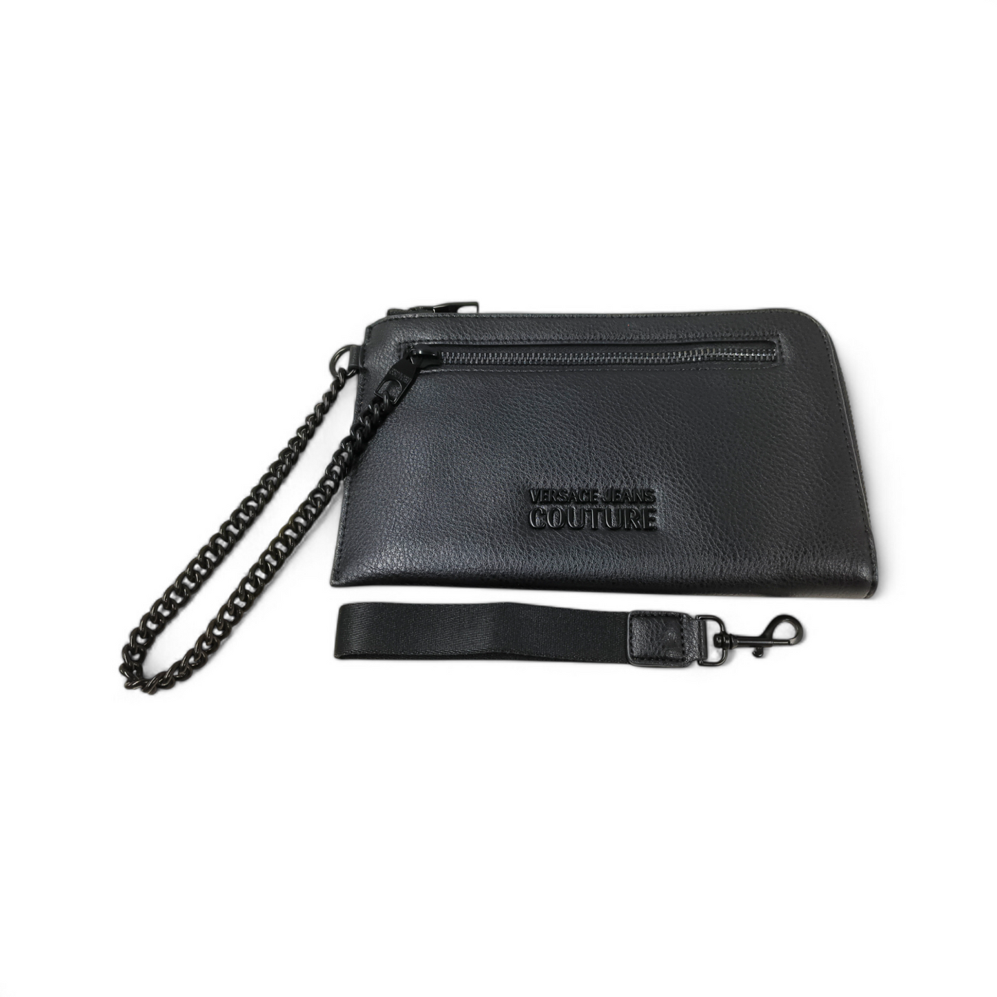 VERSACE JEANS Clutch Bag 72YA5P30 Black Rank B