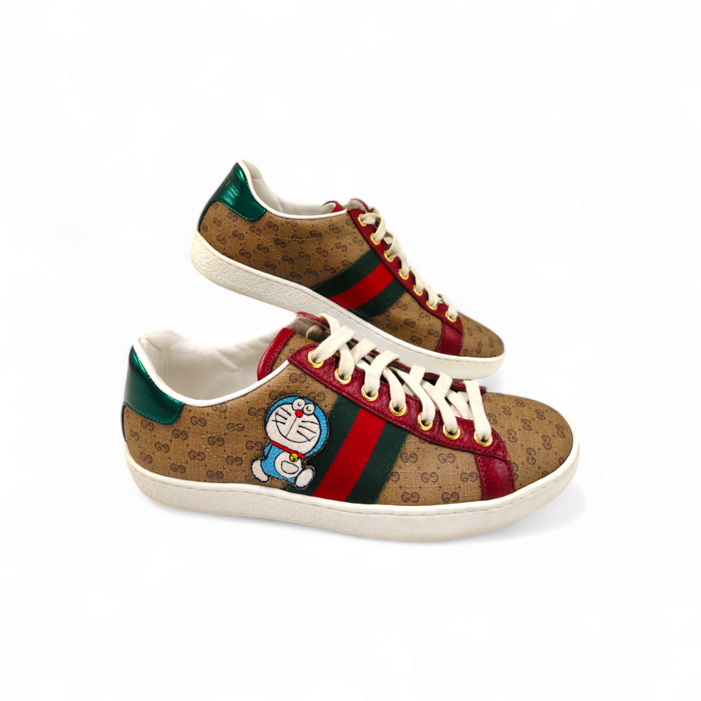 GUCCI Sneaker Size 36 Lady"s Multi Color *Stain* Doraemon Rank B
