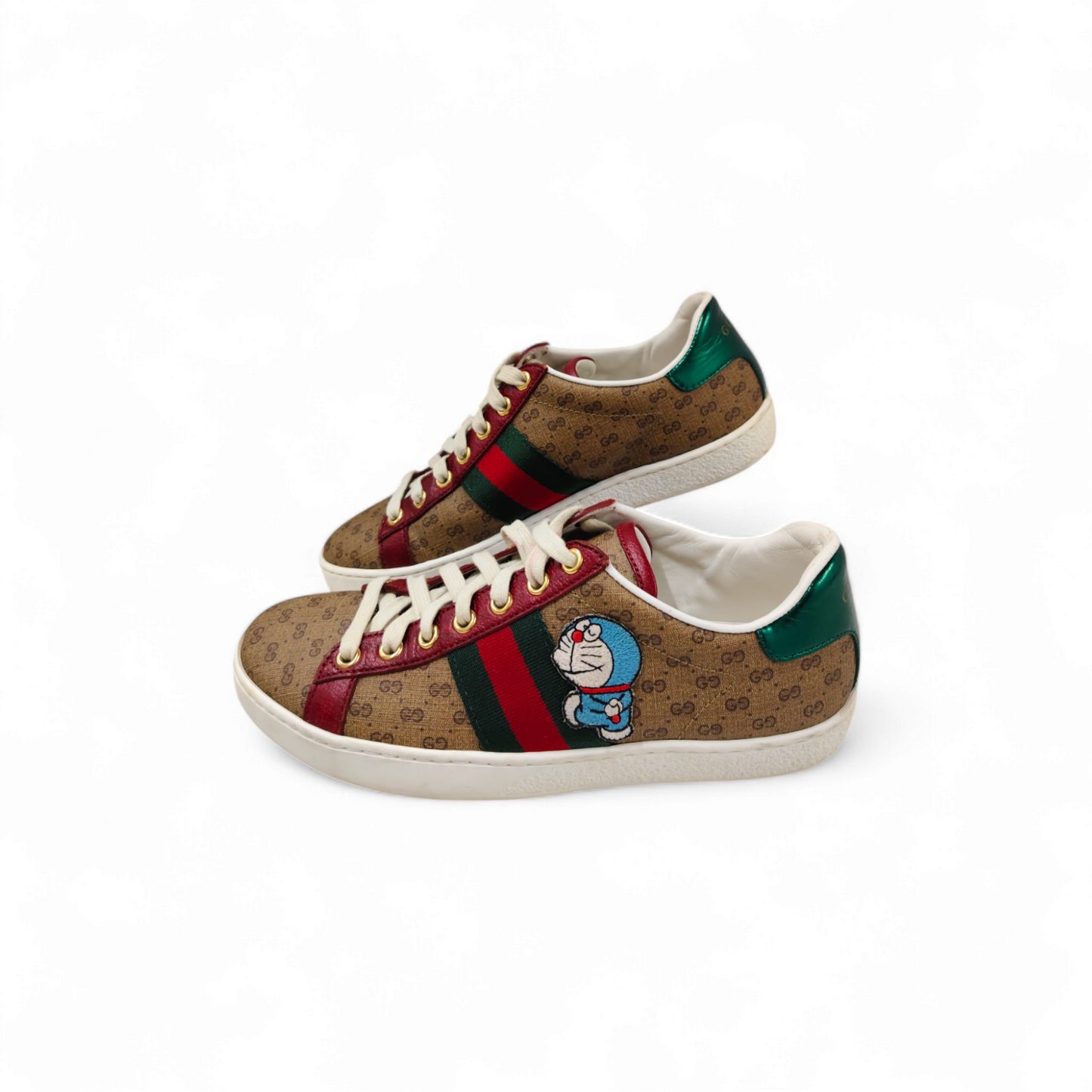 GUCCI Sneaker Size 36 Lady"s Multi Color *Stain* Doraemon Rank B