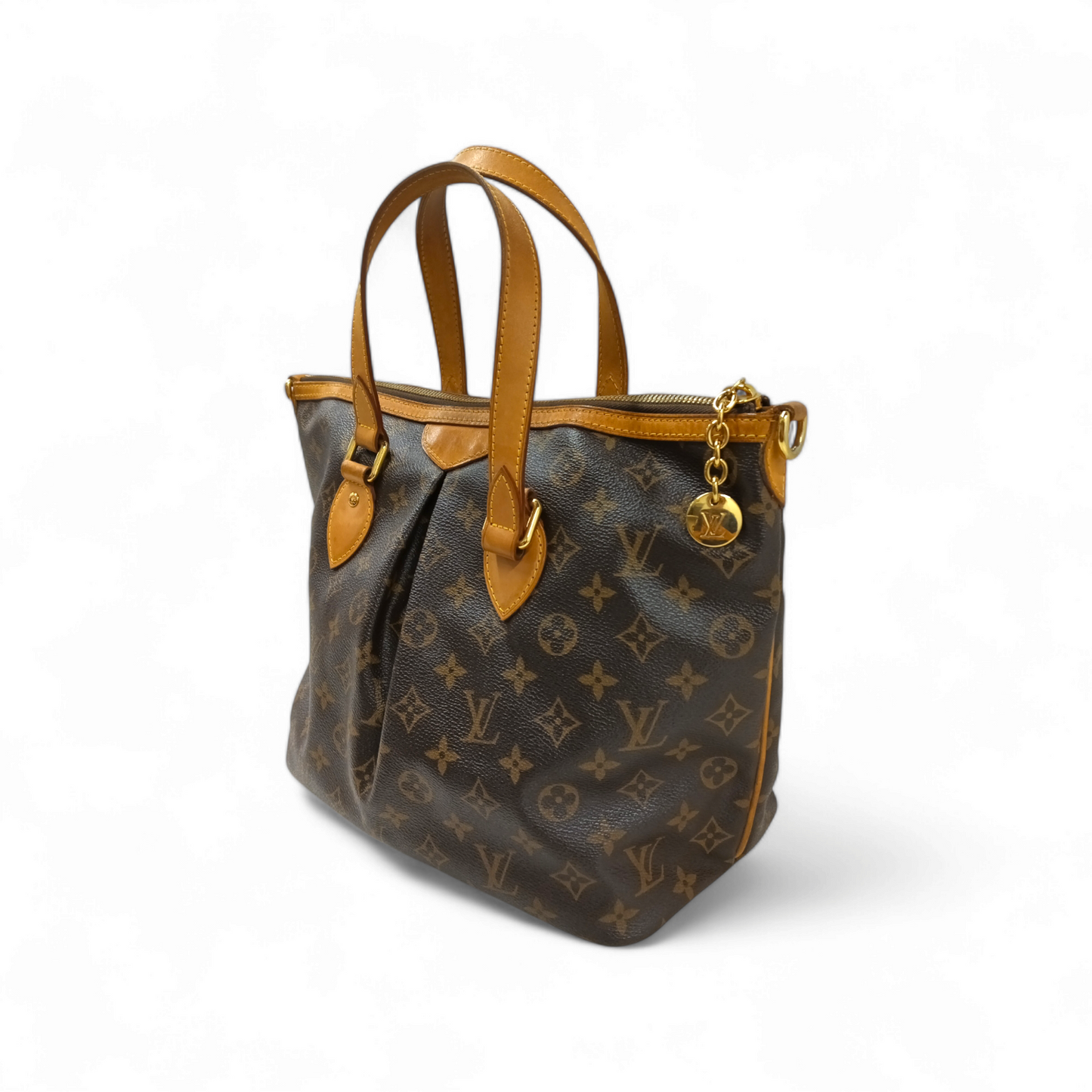 LOUIS VUITTON 2WAY Bag Monogram R0098 Brown Pelermo PM Rank B