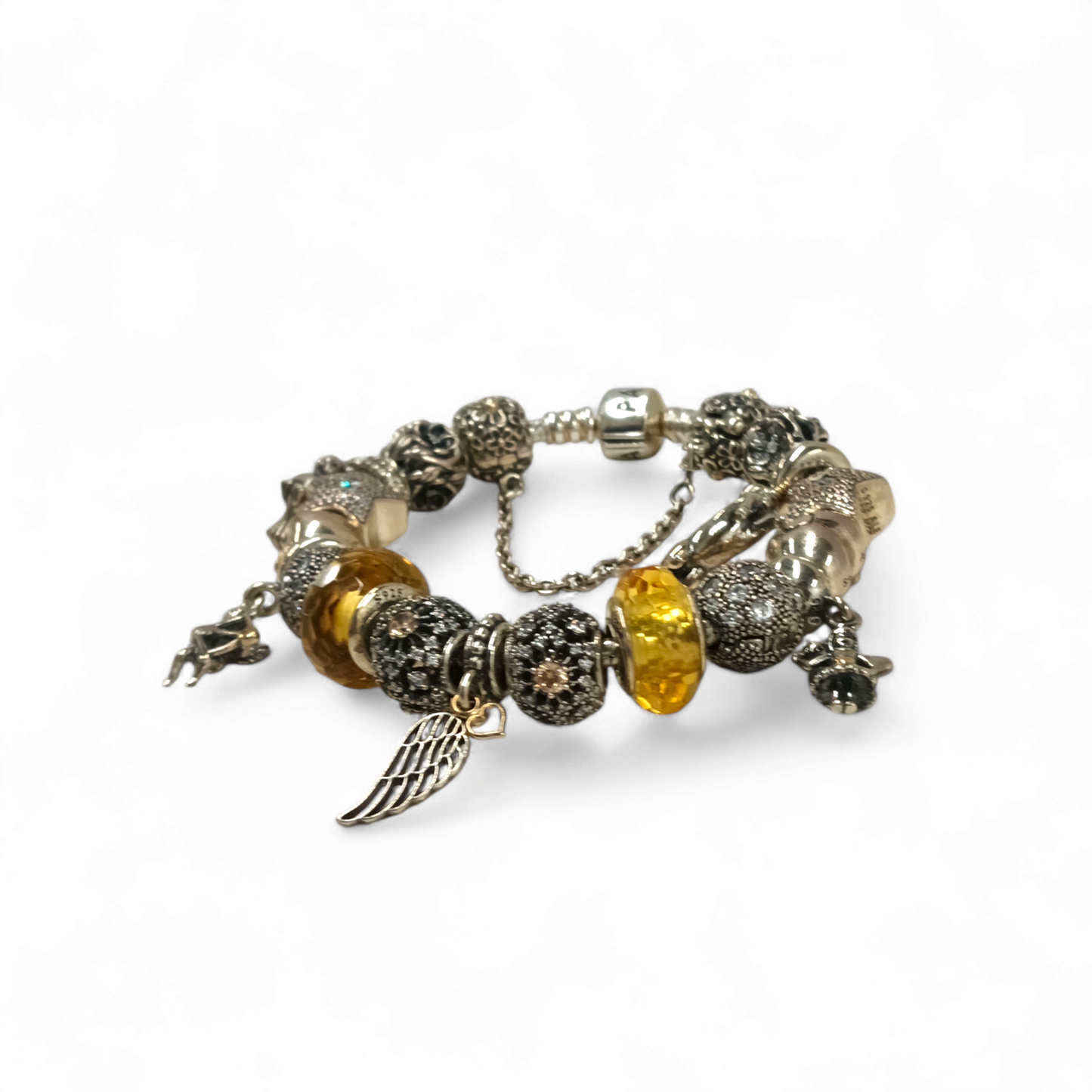 PANDORA Bracelet MANY CHARM SET Rank B