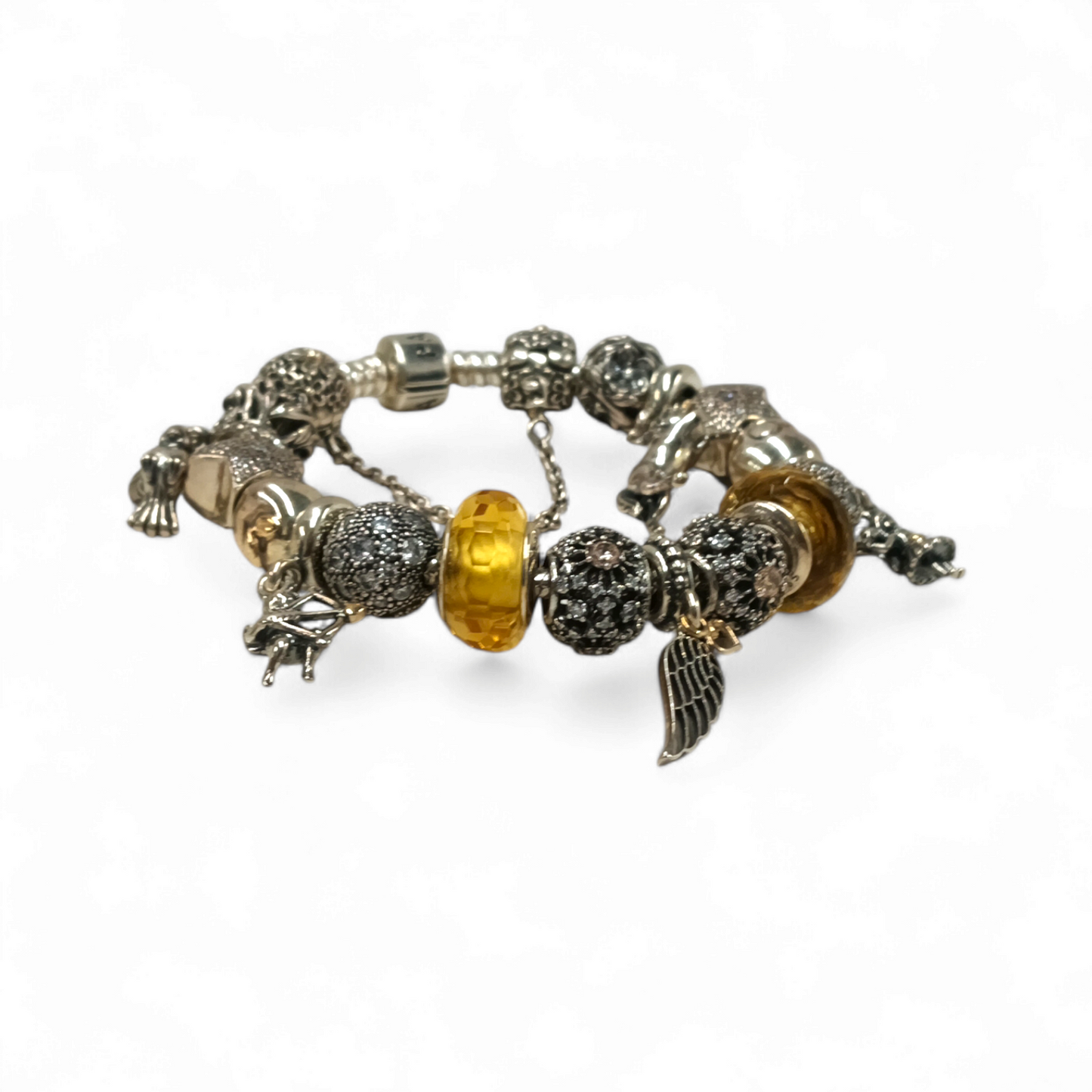 PANDORA Bracelet MANY CHARM SET Rank B