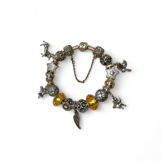 PANDORA Bracelet MANY CHARM SET Rank B