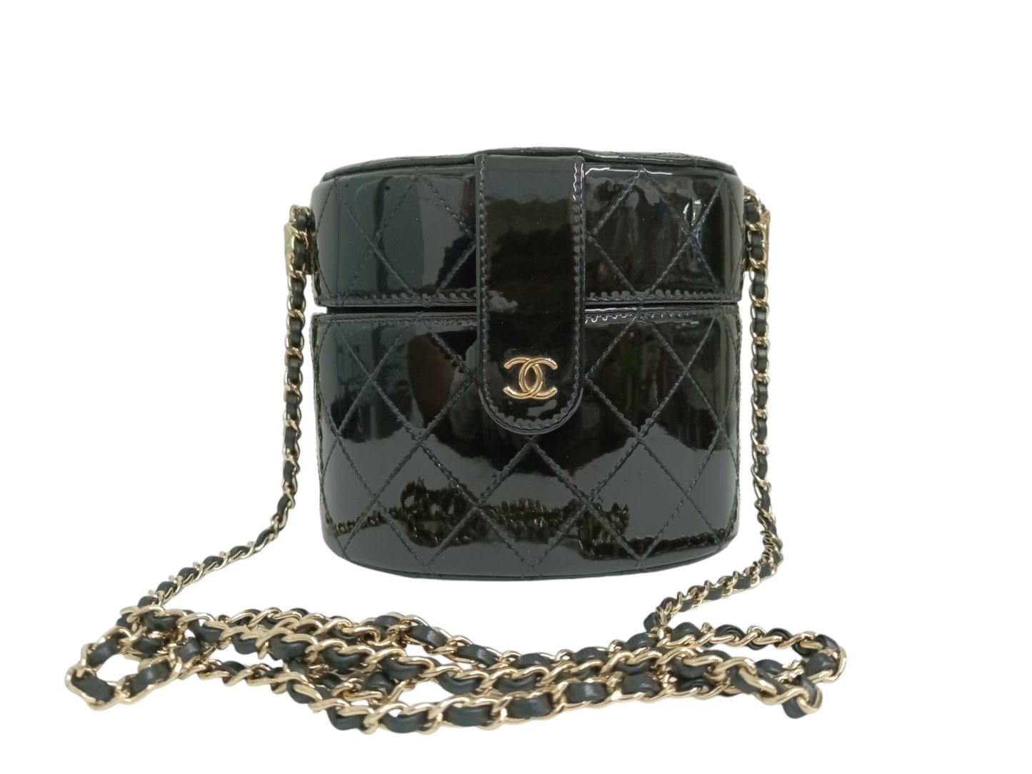 Chanel Shoulder Pouch Rank (B) Black 30104820