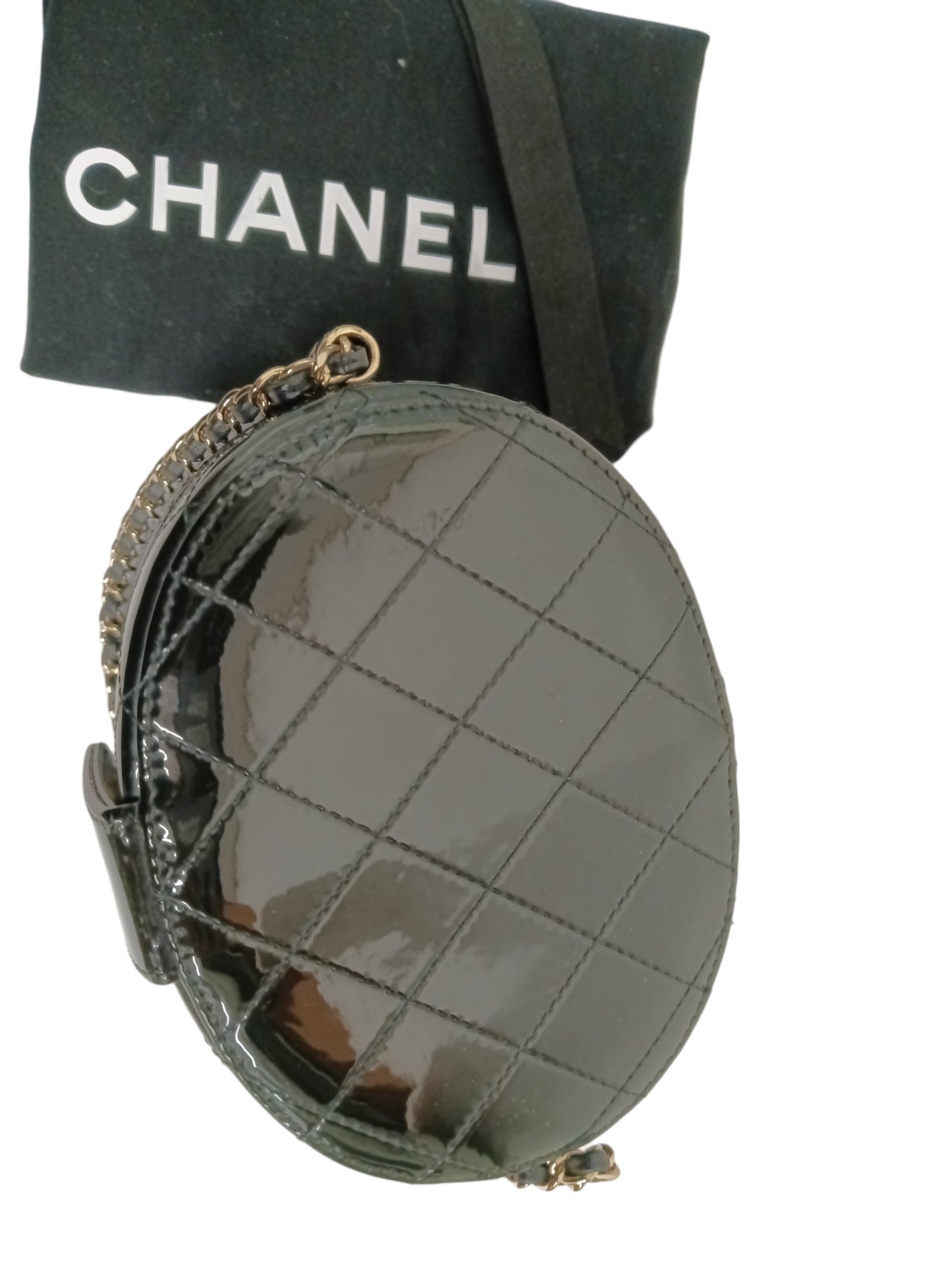 Chanel Shoulder Pouch Rank (B) Black 30104820