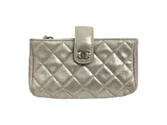 CHANEL Pouch Ivory Rank (B) 16297183