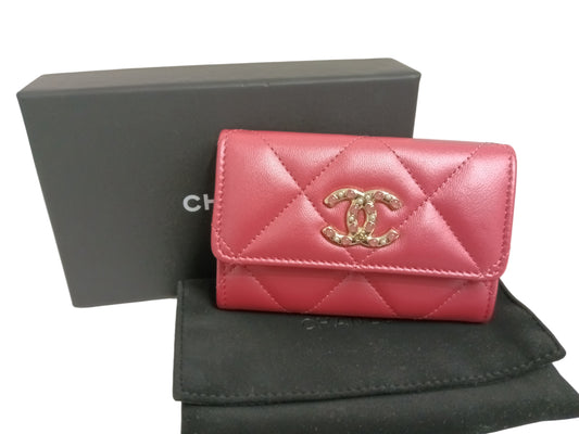 CHANEL CardCase RANK (AB) GHNK69X0 PINK 🩷