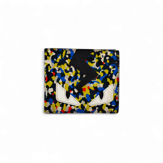 FENDI Wallet 7M0169 Multi color Small *Stain* Rank B