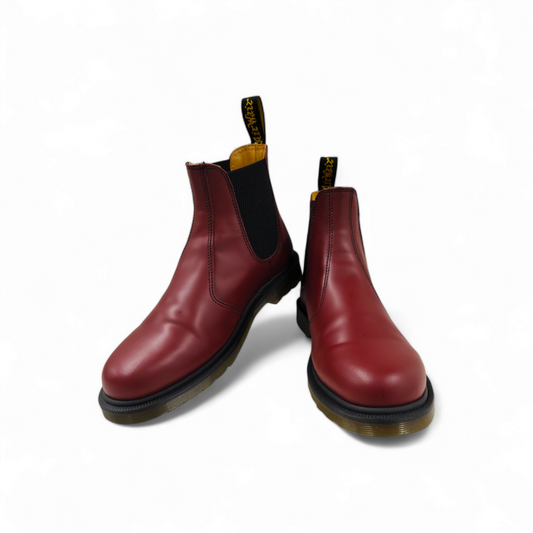 Dr.Martens Boots Size 8 US Mens CHERRY RED 11853600 Rank A
