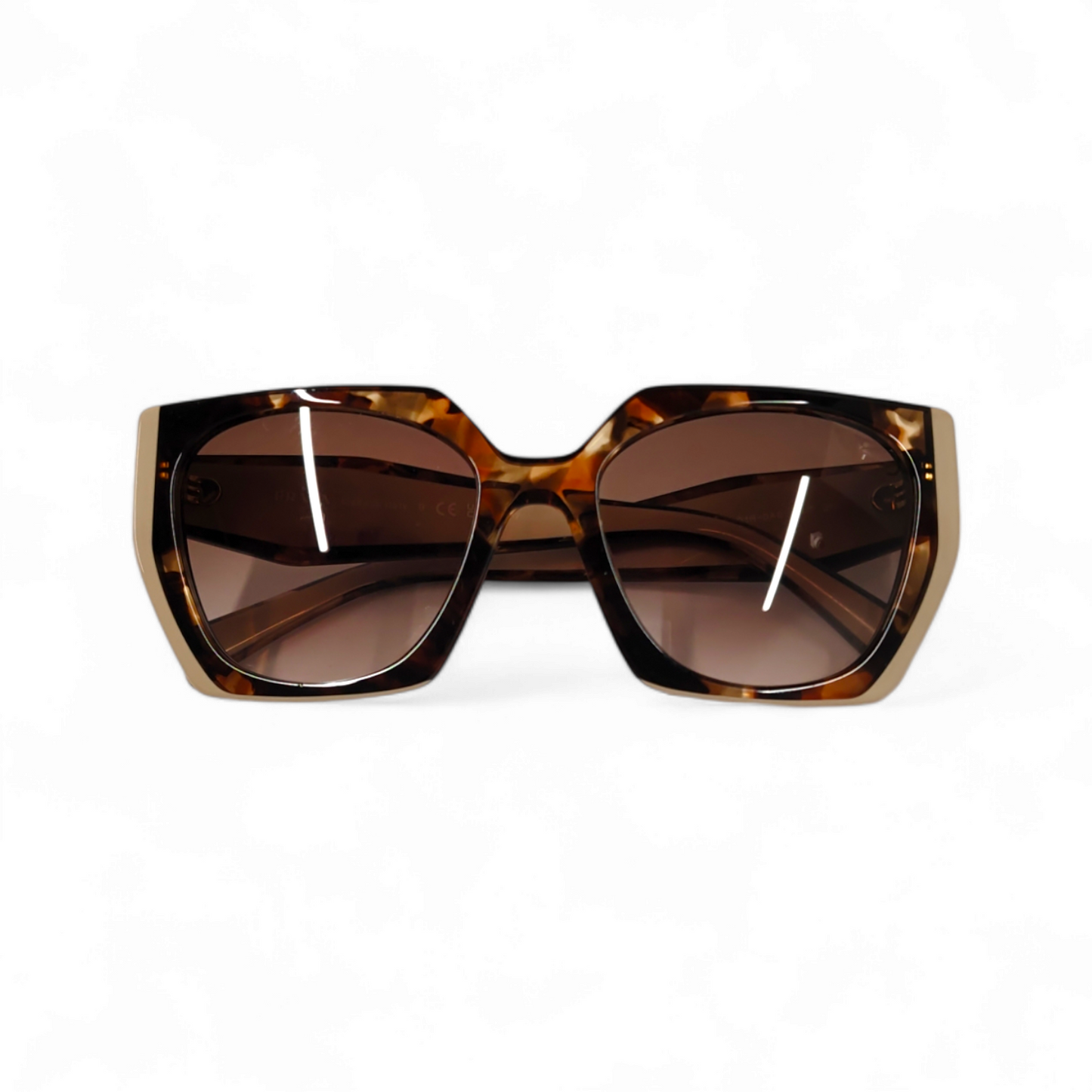 PRADA Sunglasses SPR 15W Beige/Brown Rank B