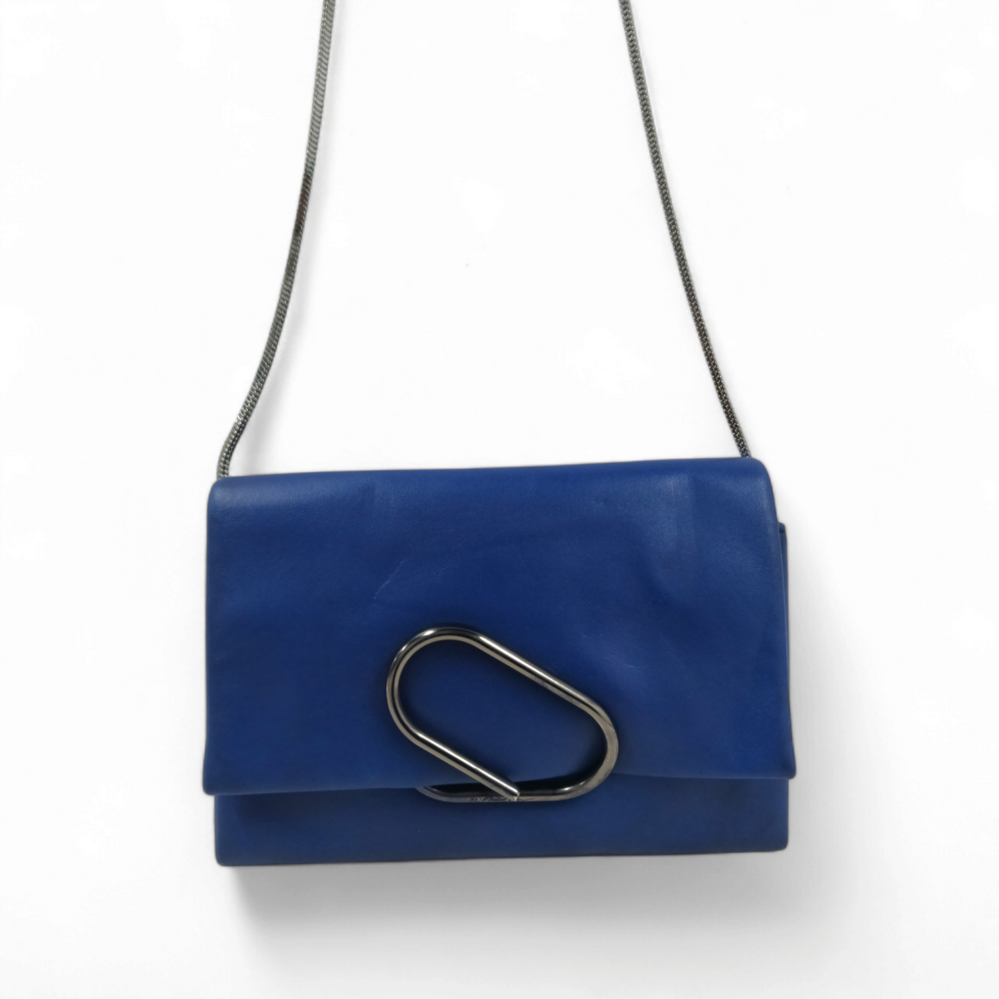 31 Phillip lim Shoulder Bag Blue *Stain/Damage* Rank B