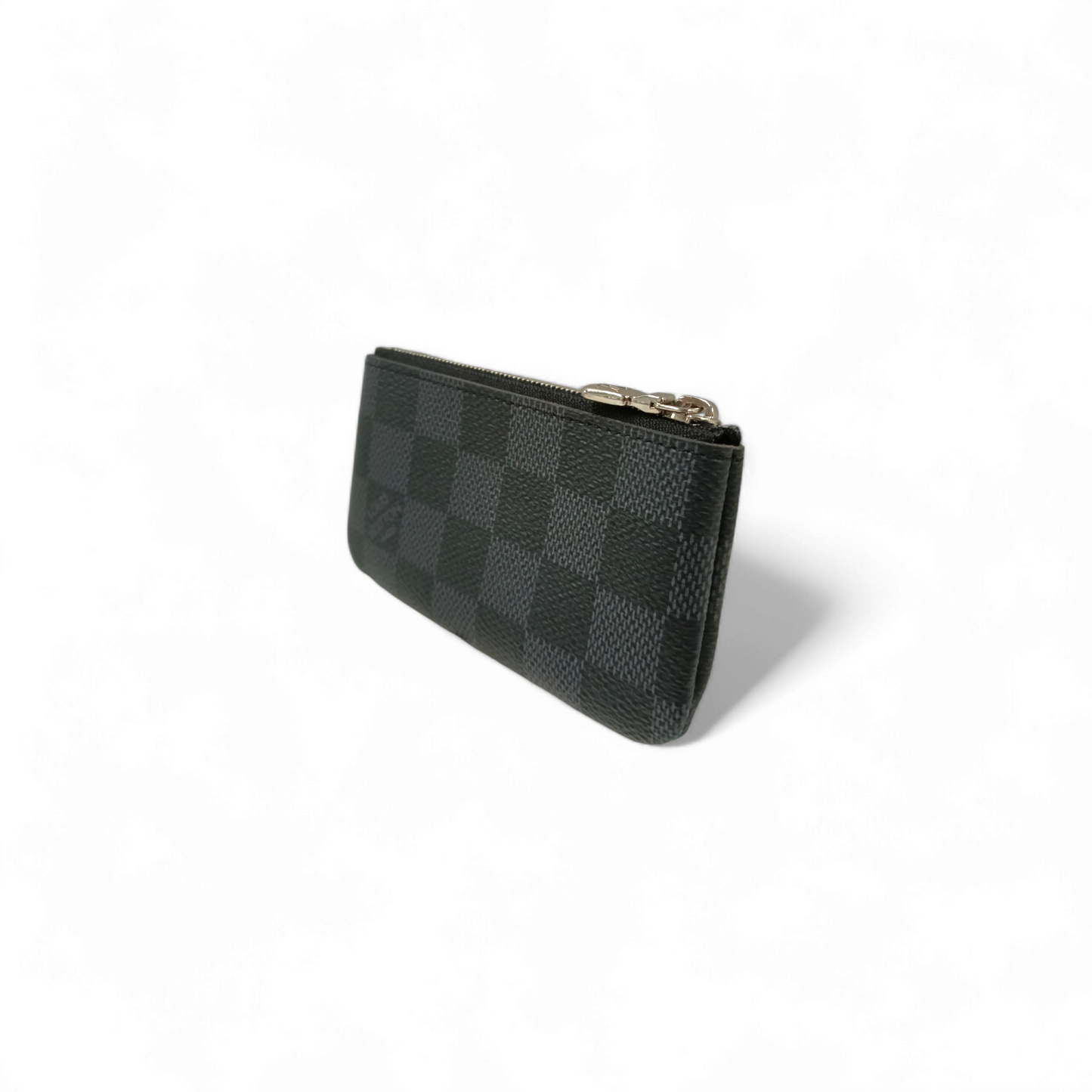 LOUIS VUITTON Coin Case CT4223 Gray Rank A