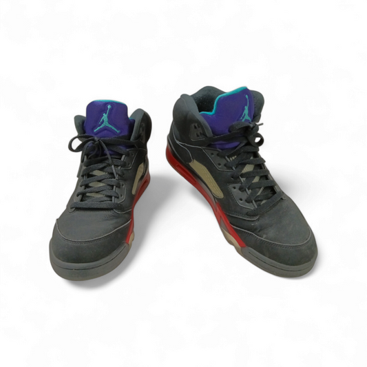 NIKE High Cut Sneakers 8.5 US CZI786-001 Kids Black RED Rank B