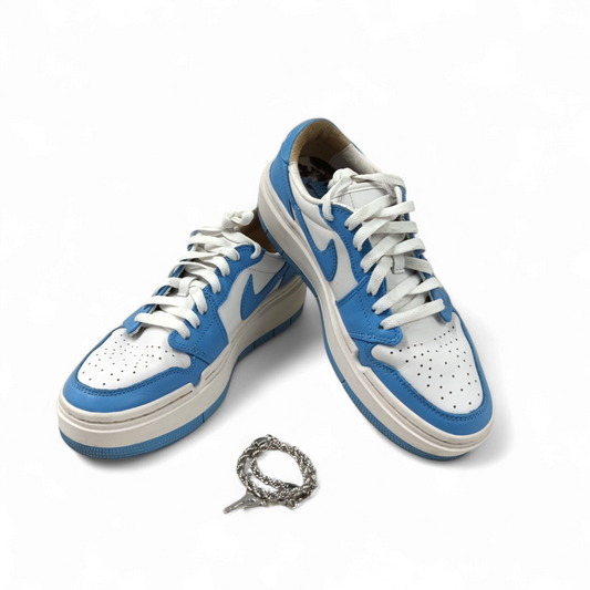 NIKE Sneaker Size 38 DQ3698-141 Lady's White Blue Rank B