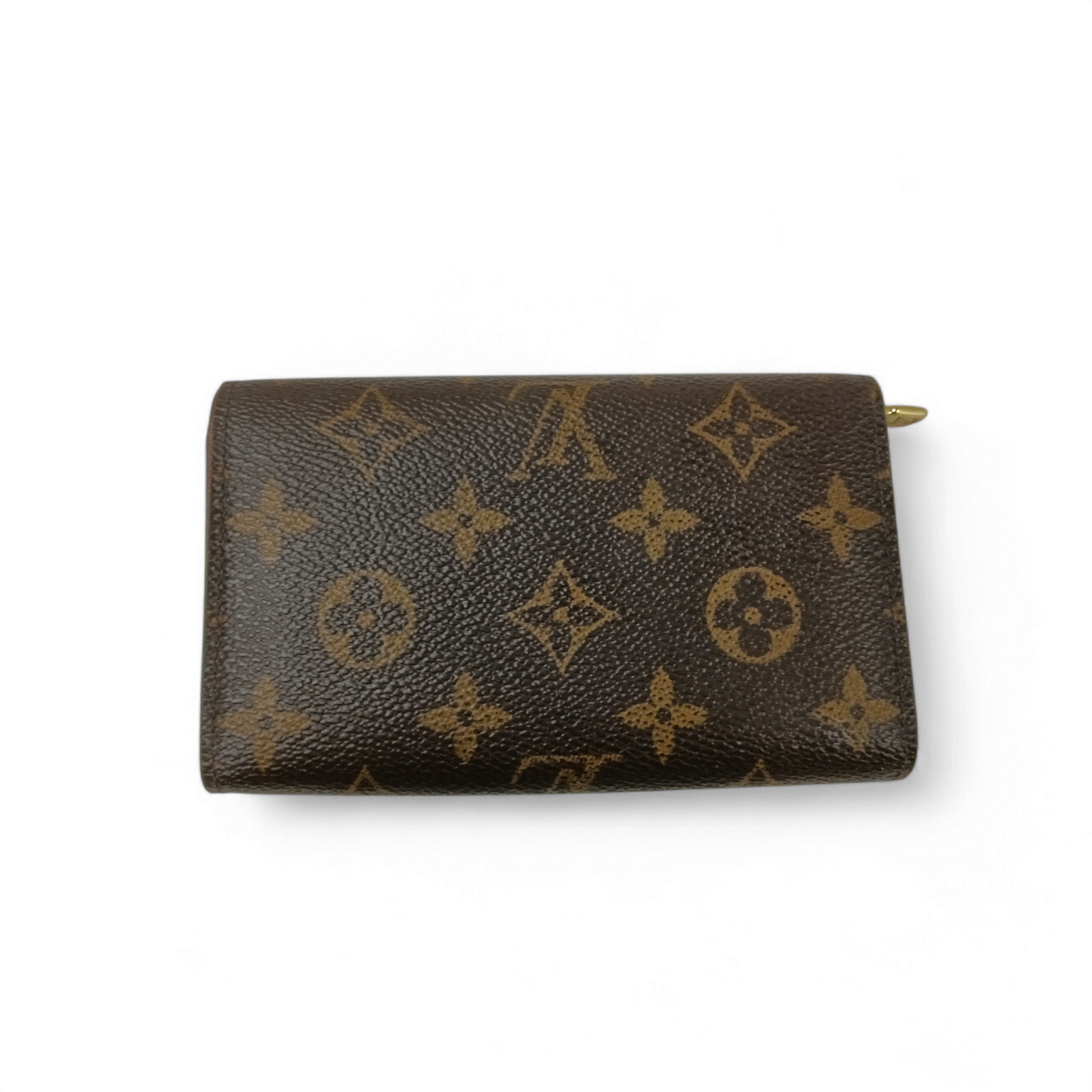 LOUIS VUITTON Wallet M61730 *Damage* Brown Rank B